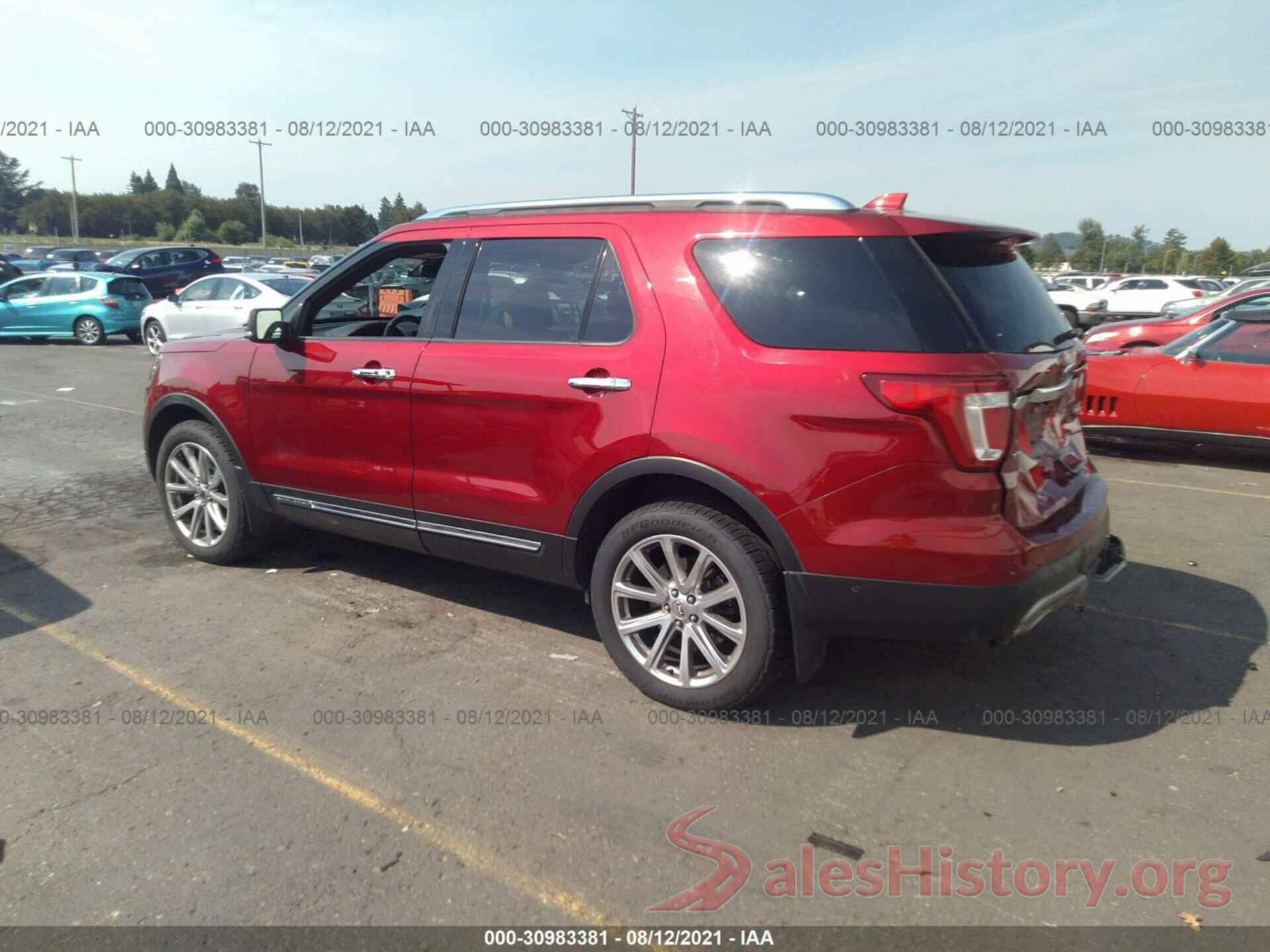 1FM5K8FH2HGC77548 2017 FORD EXPLORER