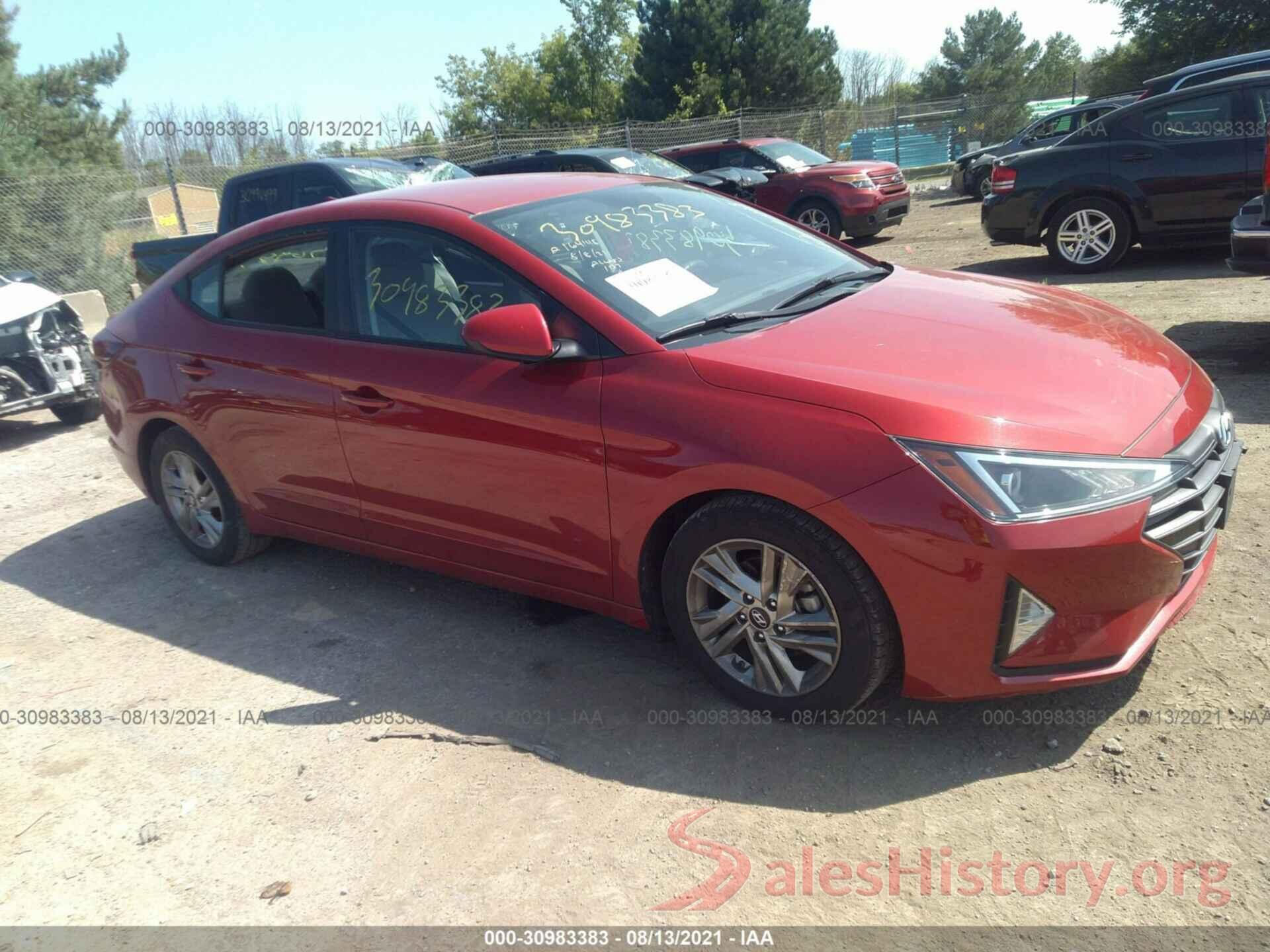 5NPD84LF1KH425010 2019 HYUNDAI ELANTRA