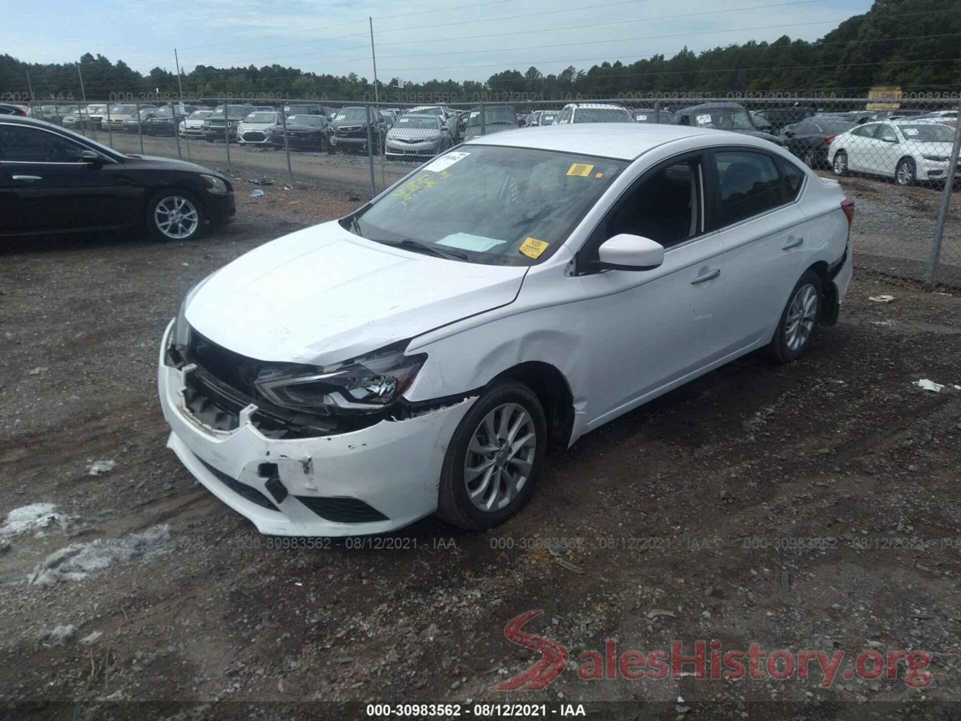 3N1AB7APXKY217487 2019 NISSAN SENTRA