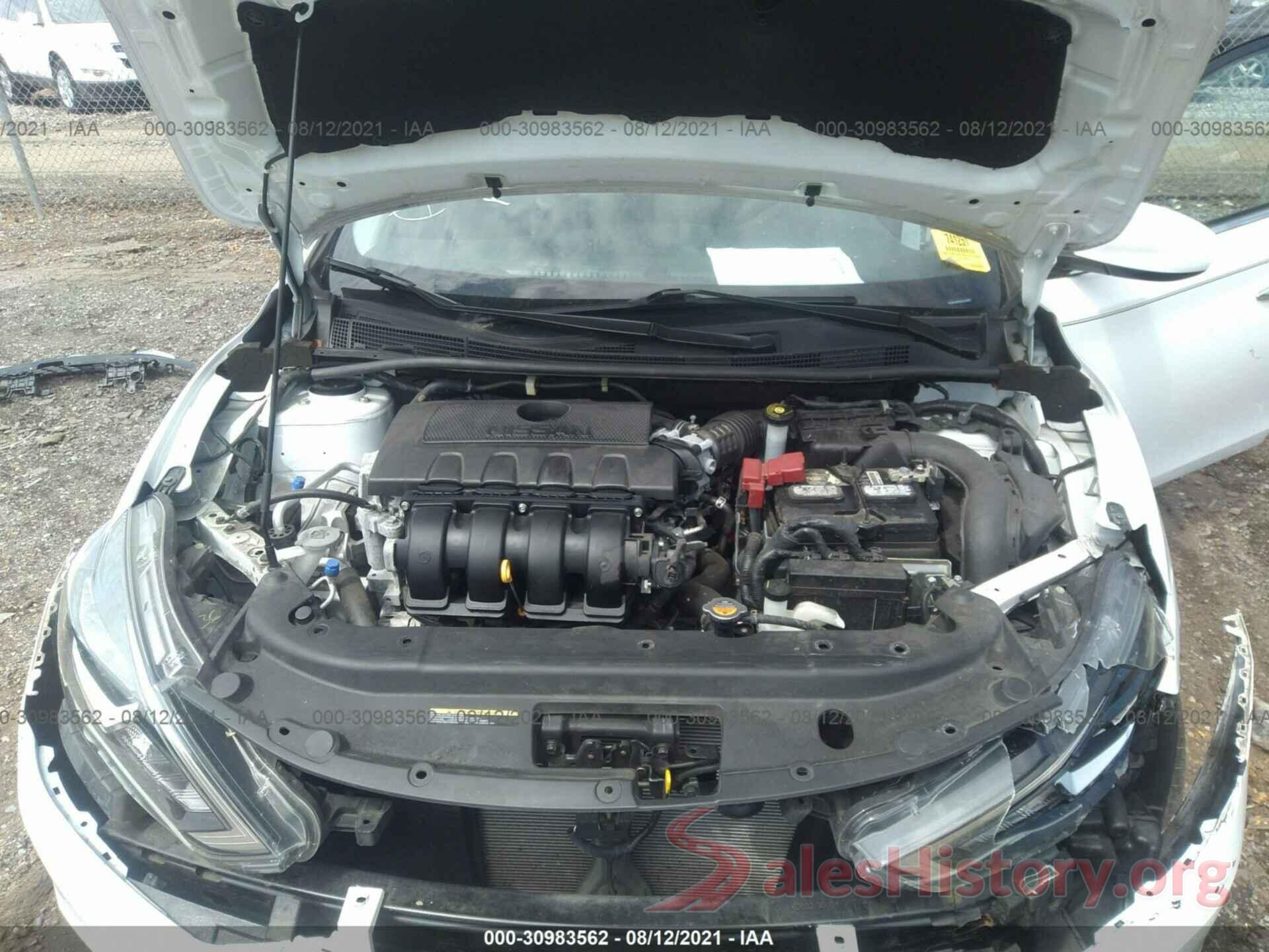 3N1AB7APXKY217487 2019 NISSAN SENTRA