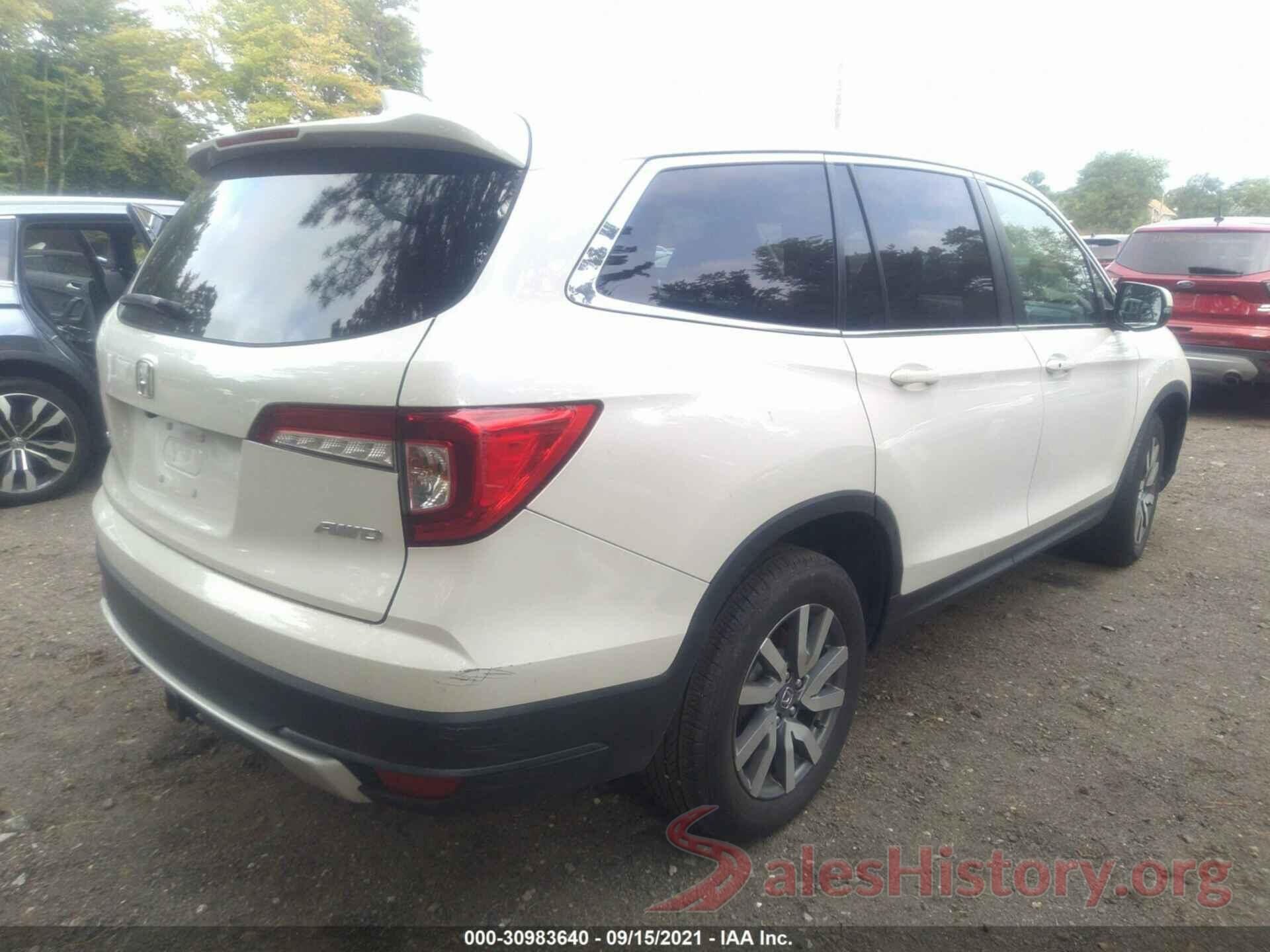 5FNYF6H59KB063901 2019 HONDA PILOT