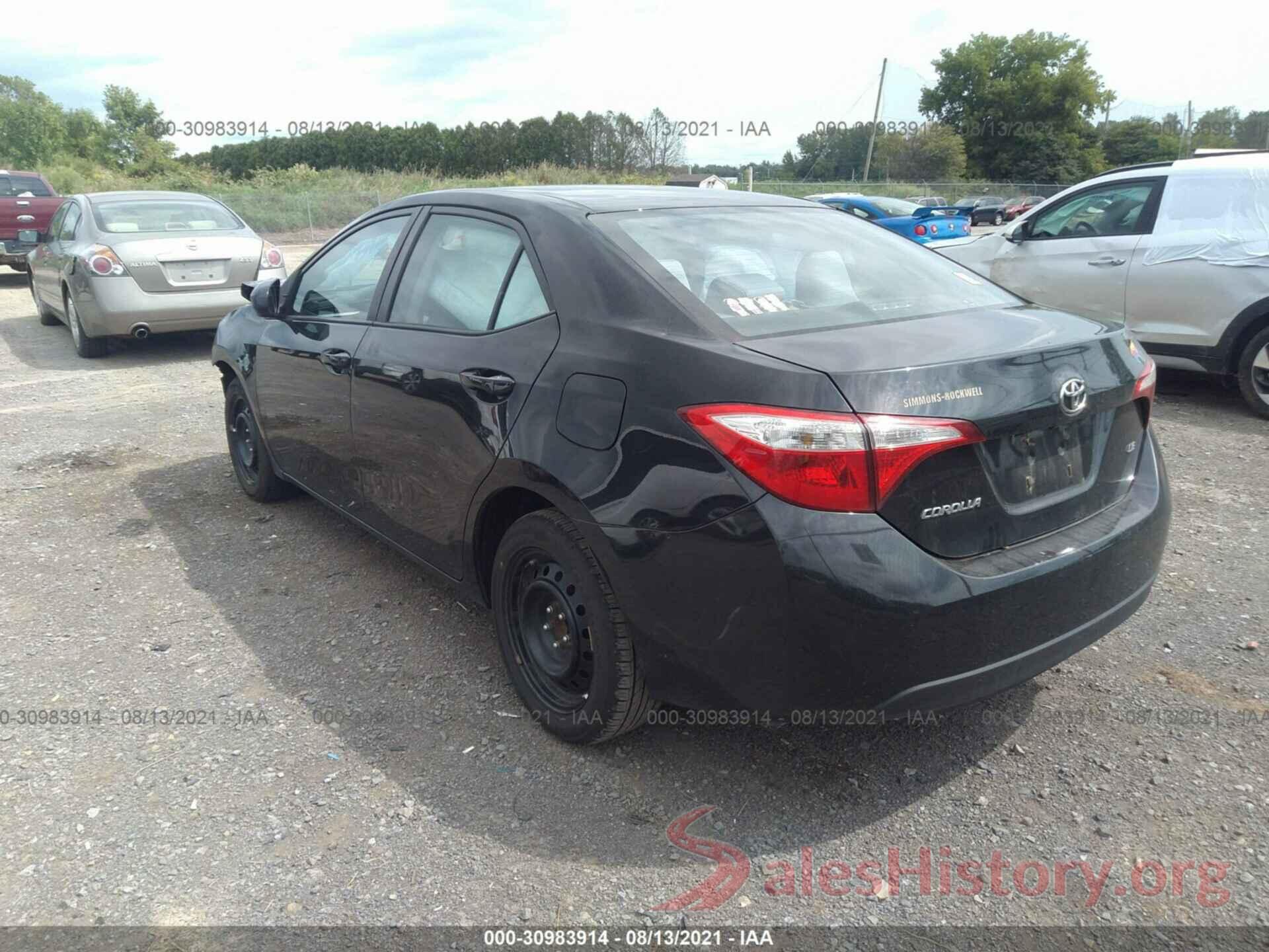 2T1BURHE9GC660054 2016 TOYOTA COROLLA