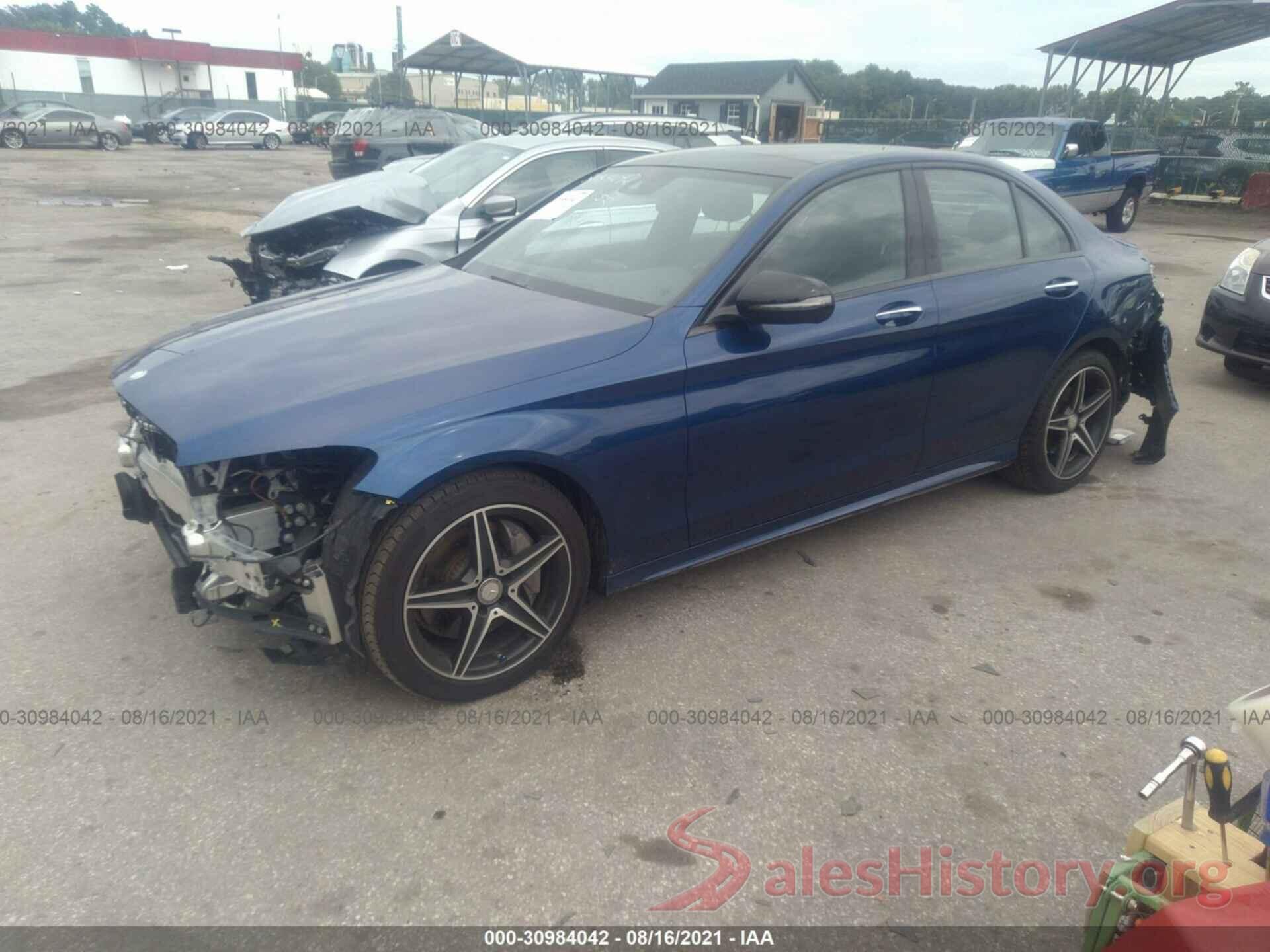 55SWF4KB3HU209579 2017 MERCEDES-BENZ C-CLASS