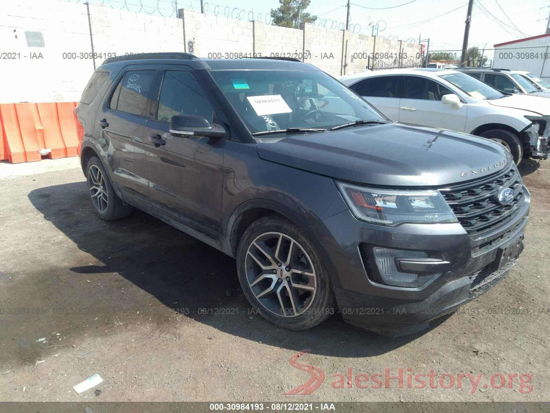 1FM5K8GT1HGB21875 2017 FORD EXPLORER