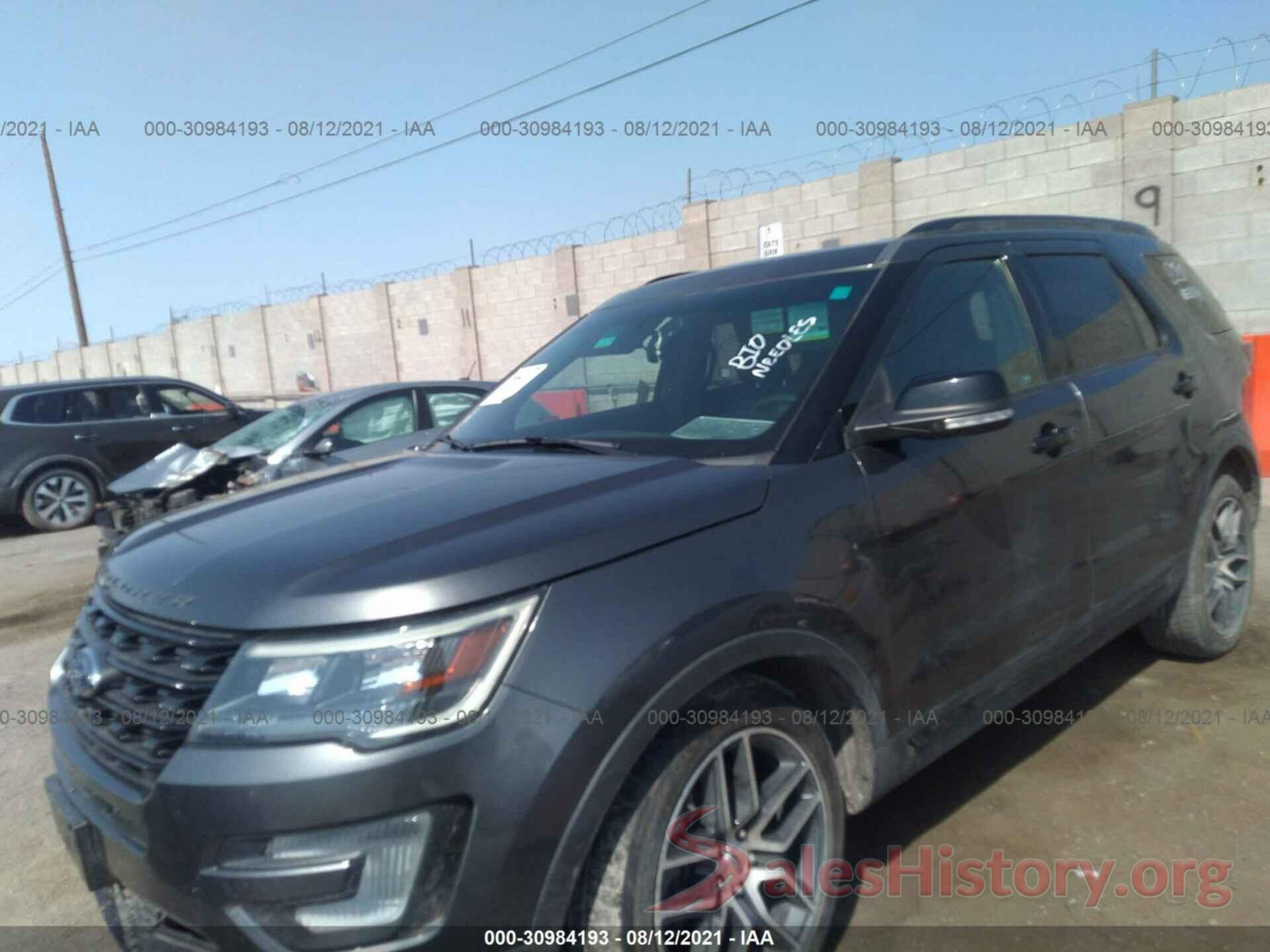 1FM5K8GT1HGB21875 2017 FORD EXPLORER