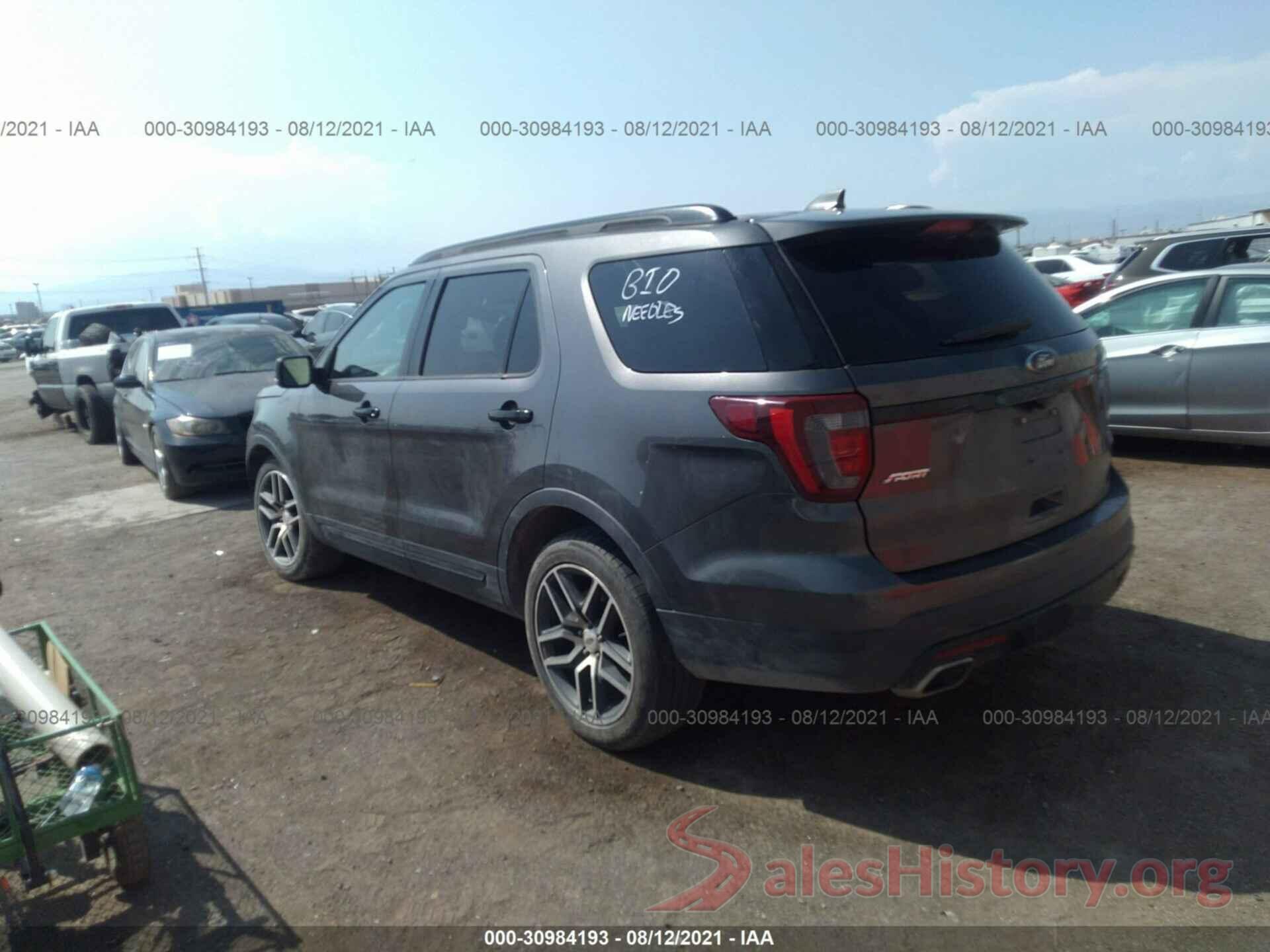 1FM5K8GT1HGB21875 2017 FORD EXPLORER