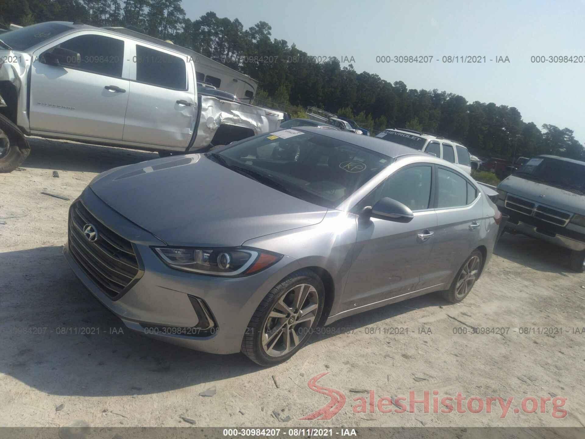 5NPD84LF2HH036742 2017 HYUNDAI ELANTRA