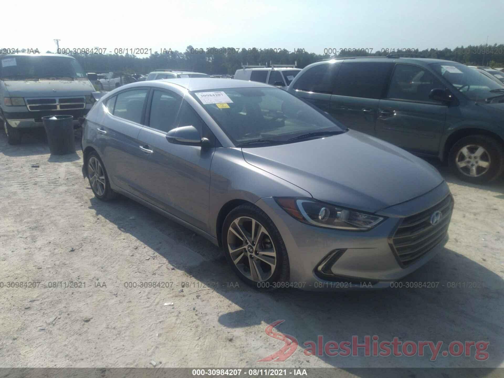 5NPD84LF2HH036742 2017 HYUNDAI ELANTRA