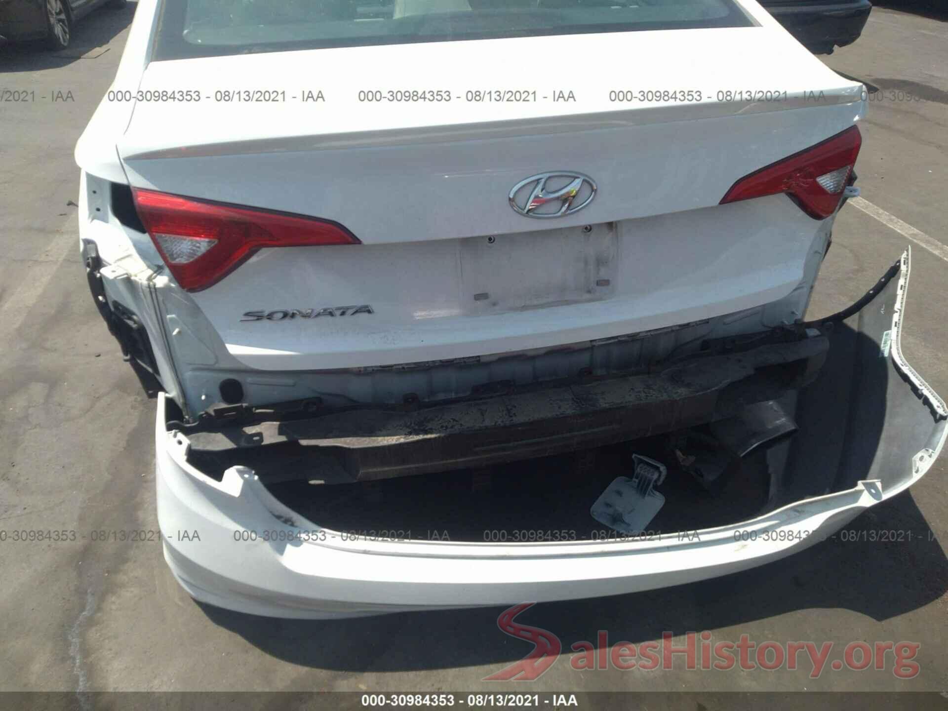 5NPE24AF1HH573000 2017 HYUNDAI SONATA