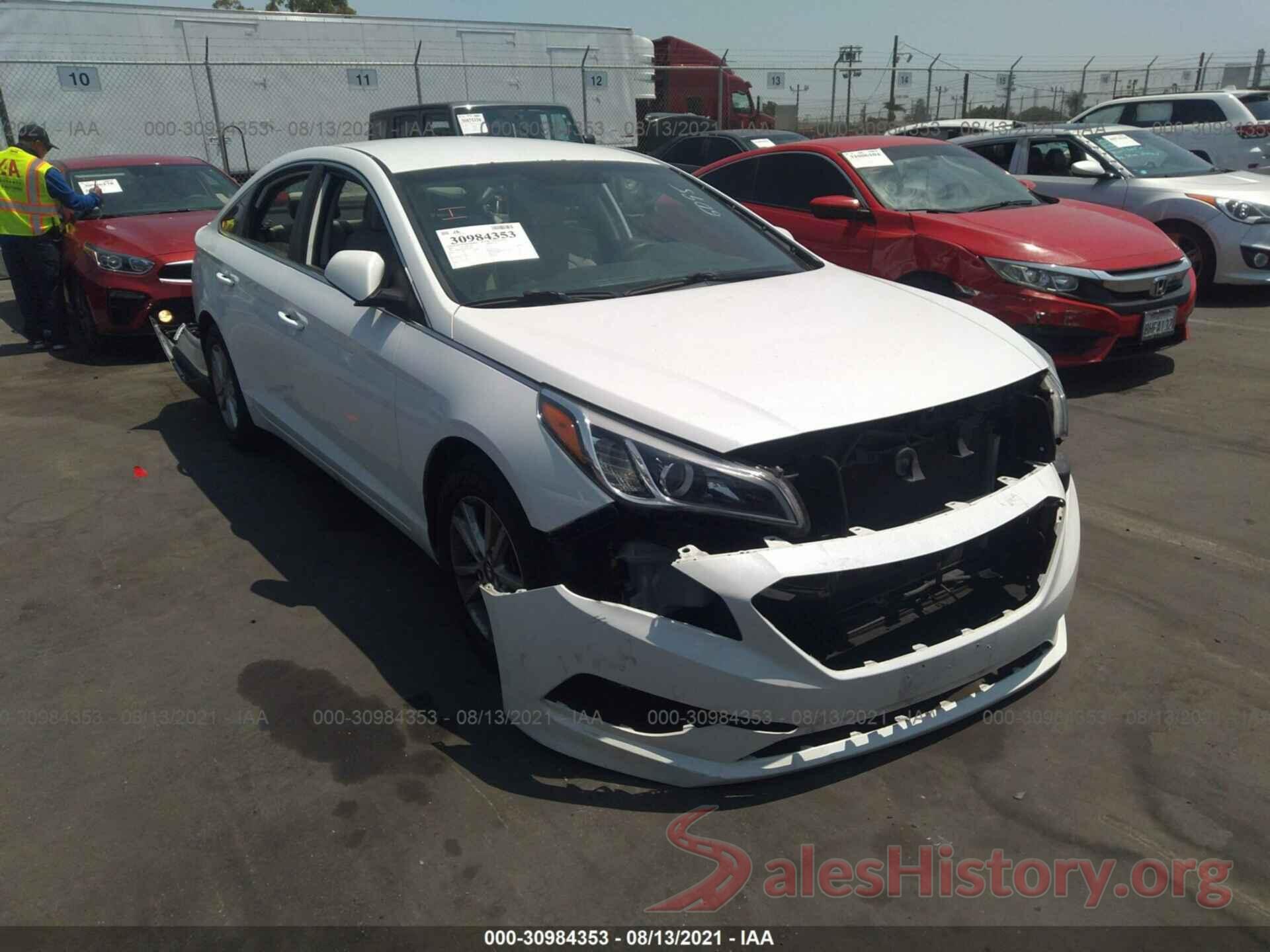 5NPE24AF1HH573000 2017 HYUNDAI SONATA