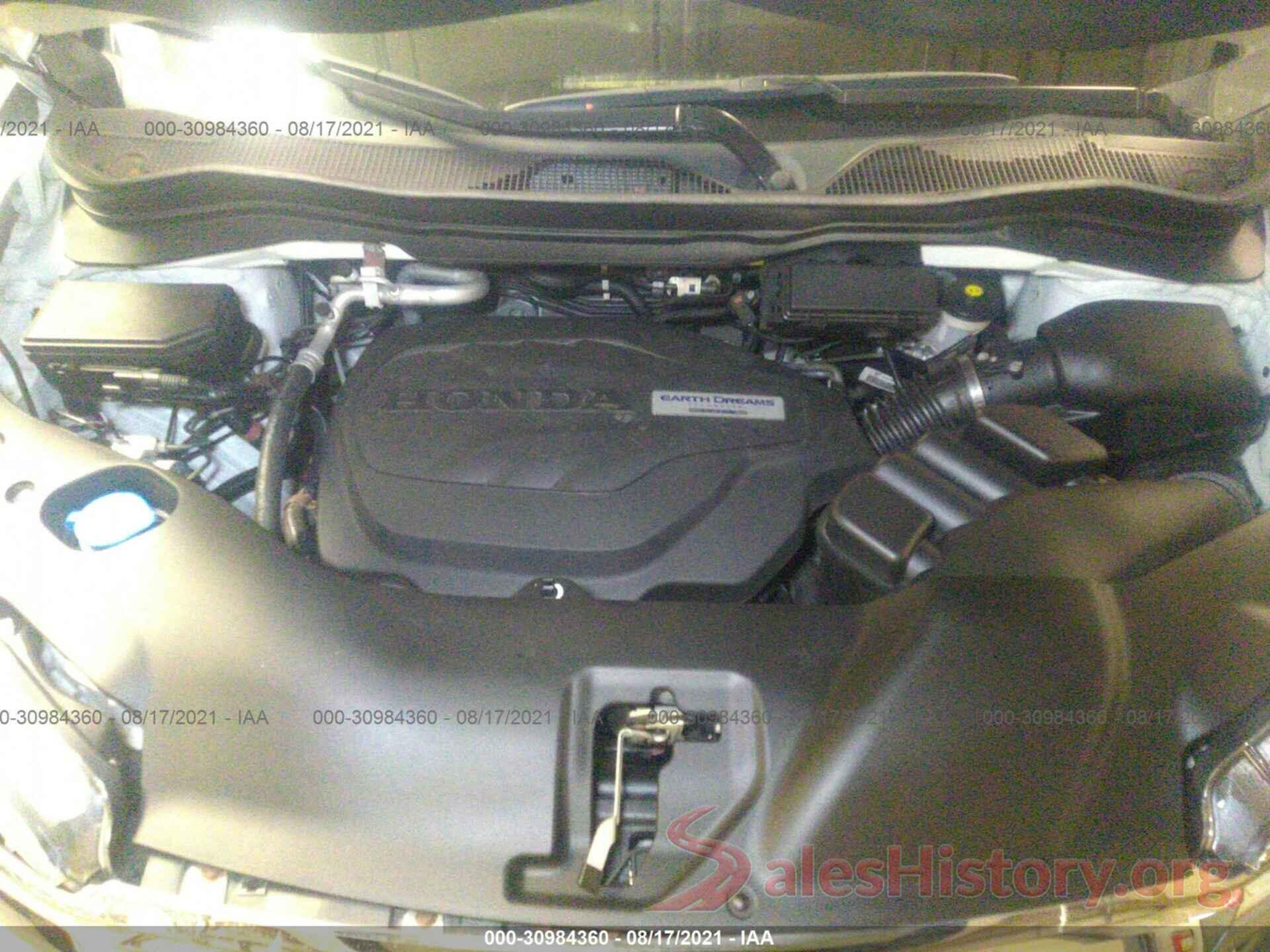 5FNYF6H91HB001050 2017 HONDA PILOT