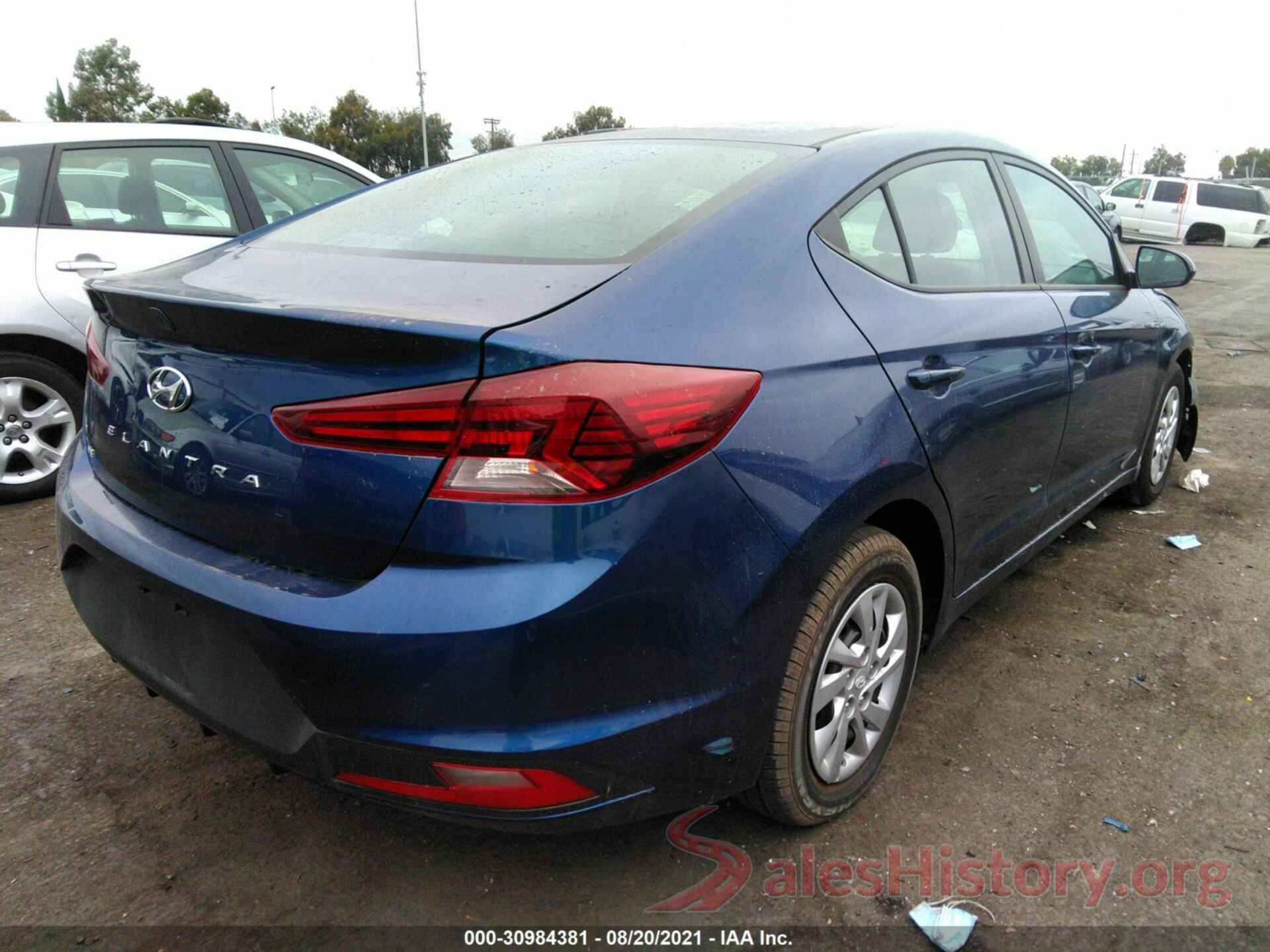 5NPD74LF8LH588872 2020 HYUNDAI ELANTRA