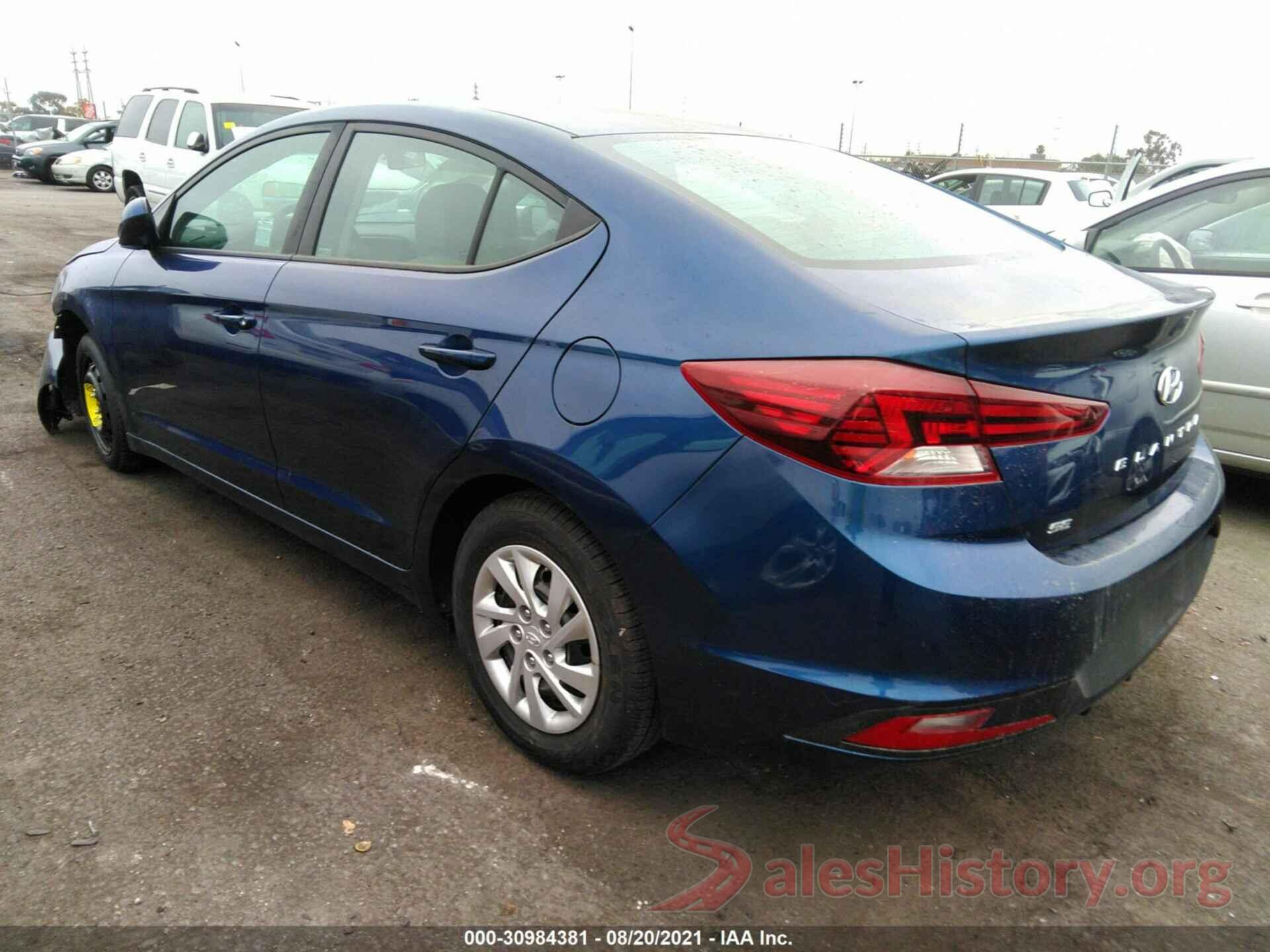 5NPD74LF8LH588872 2020 HYUNDAI ELANTRA