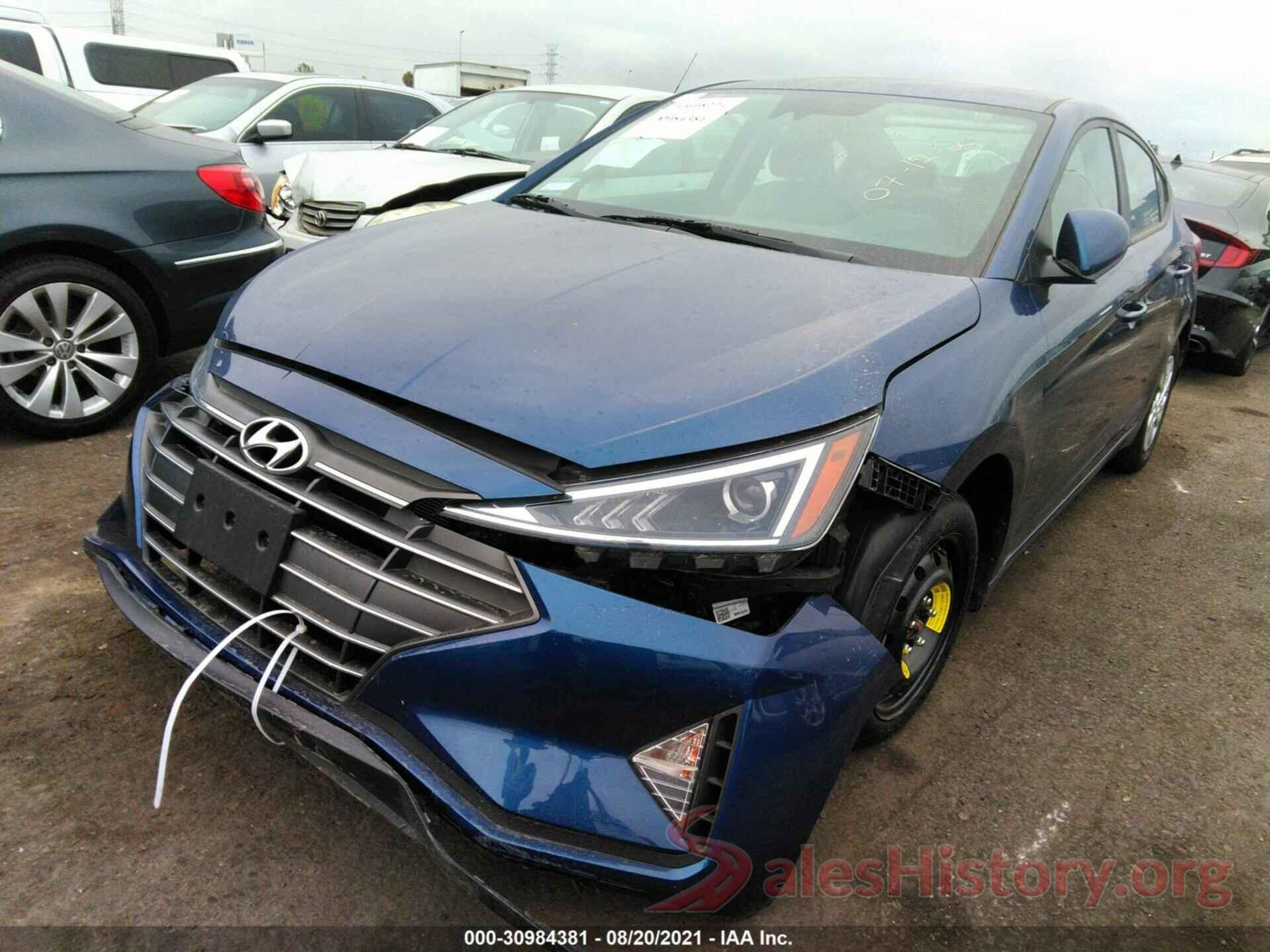 5NPD74LF8LH588872 2020 HYUNDAI ELANTRA