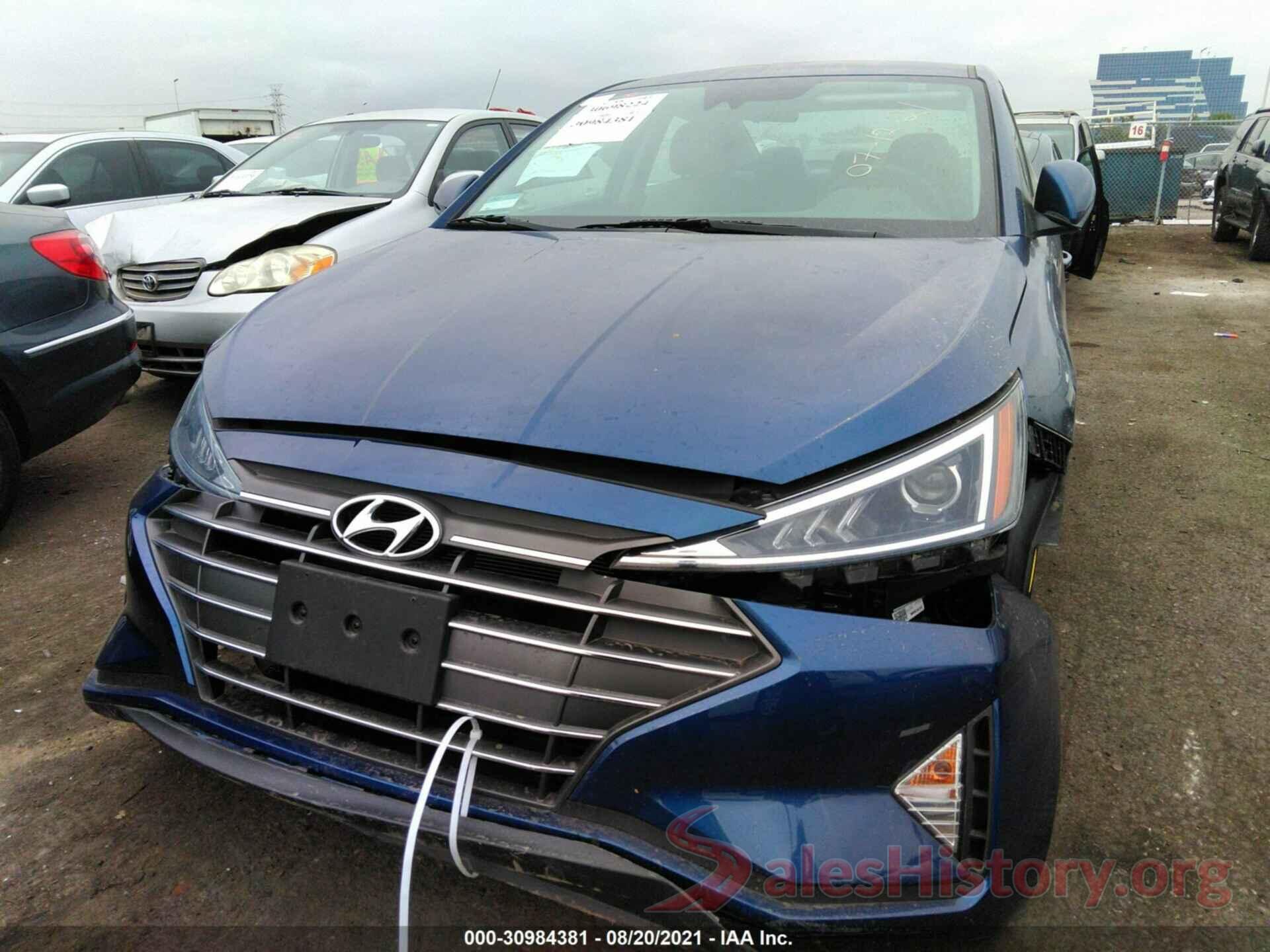 5NPD74LF8LH588872 2020 HYUNDAI ELANTRA