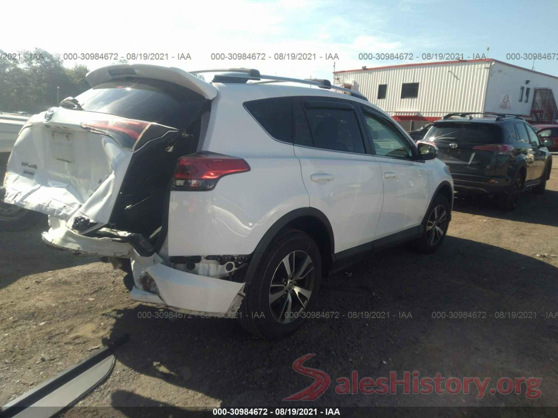 2T3RFREV4GW419165 2016 TOYOTA RAV4