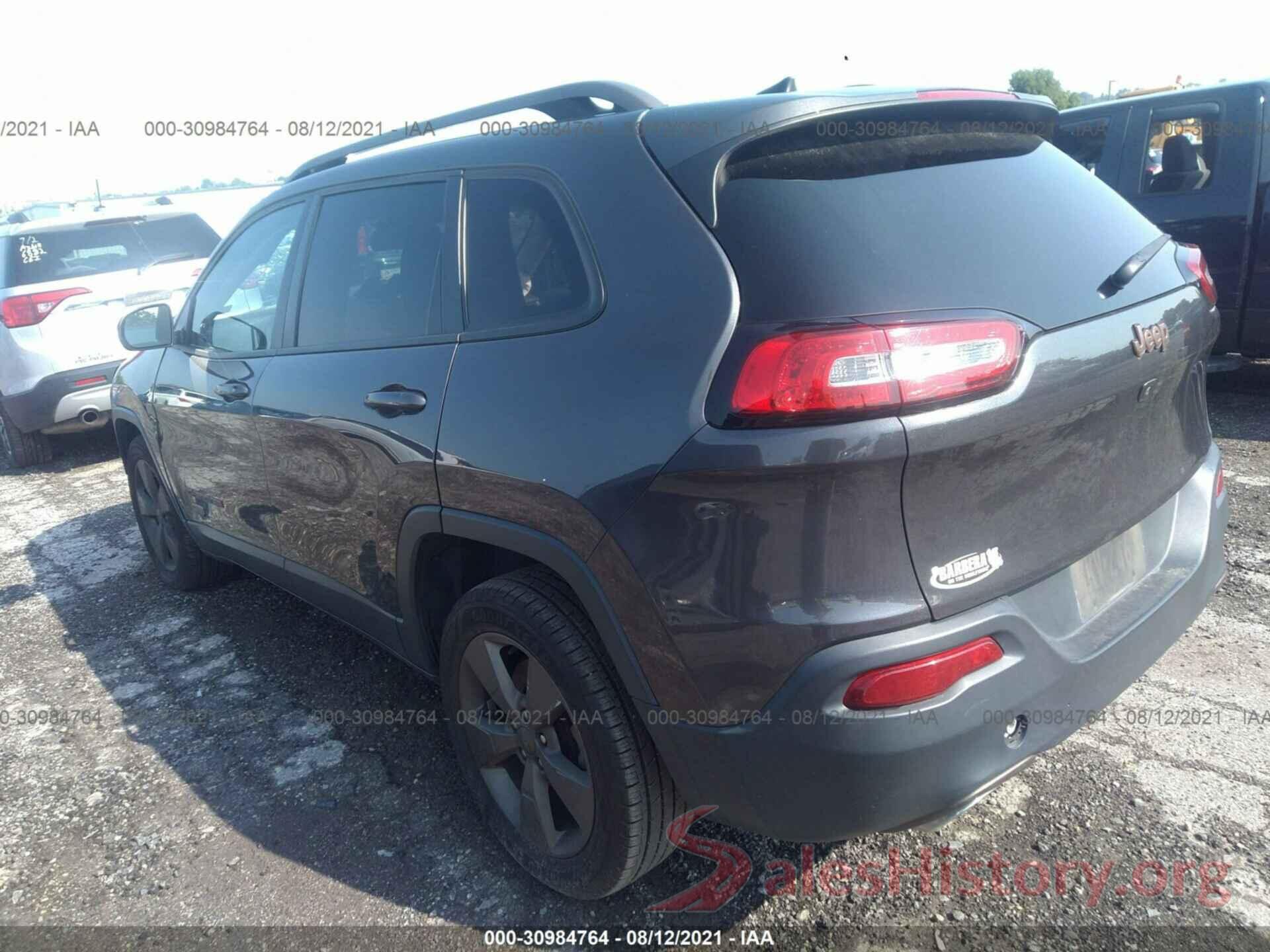 1C4PJLCS9GW293530 2016 JEEP CHEROKEE