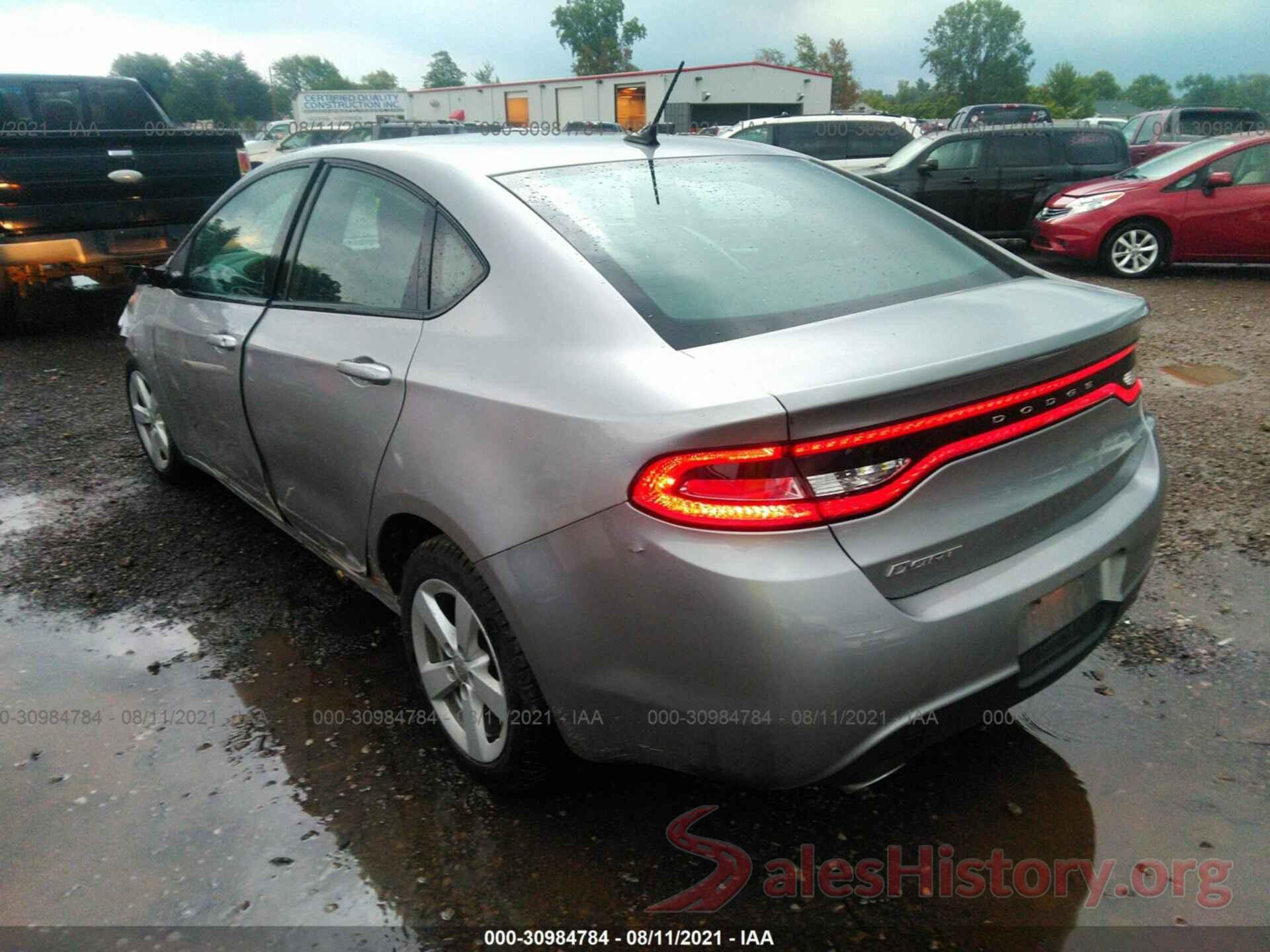 1C3CDFBB5GD539871 2016 DODGE DART