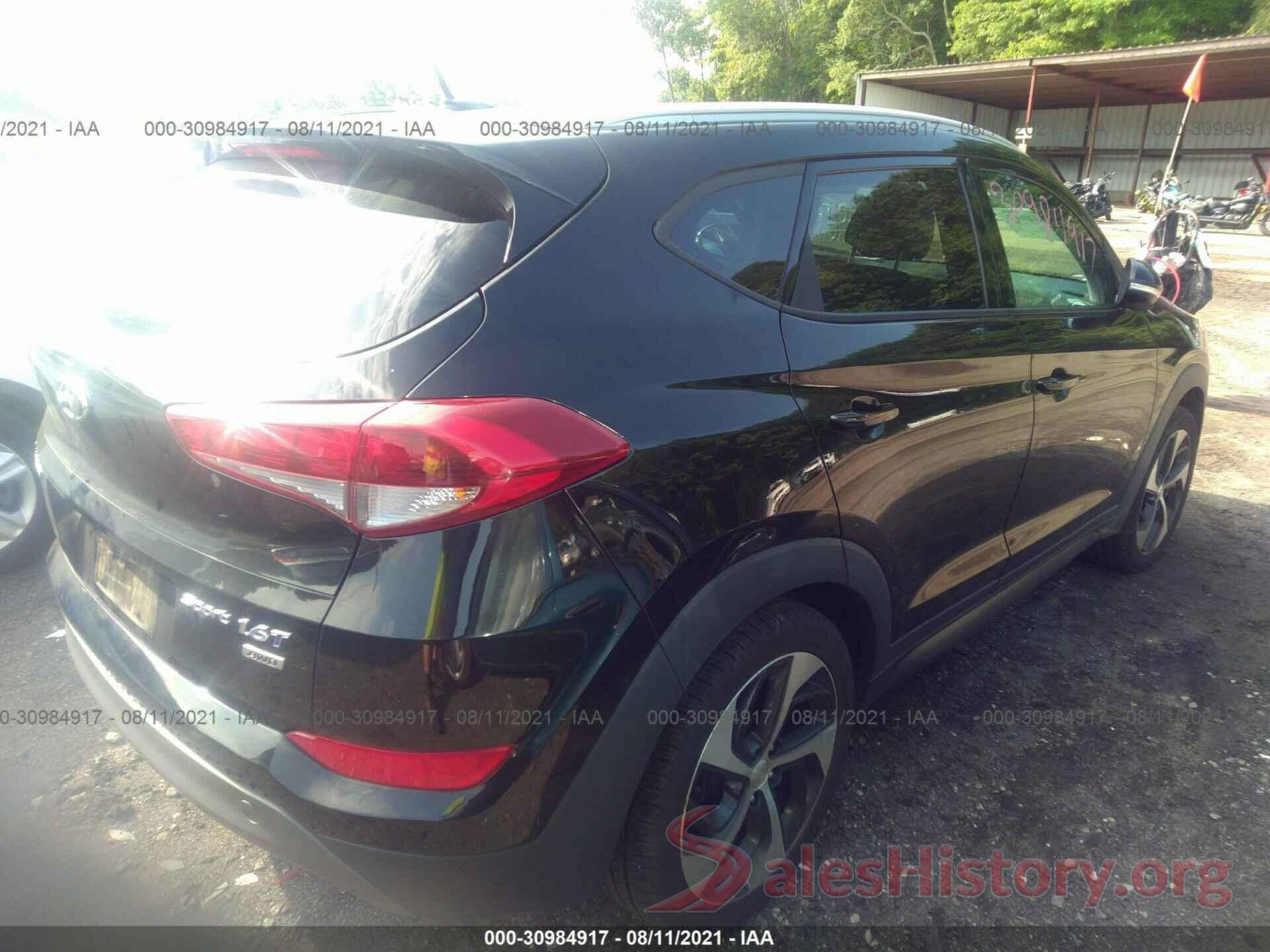 KM8J3CA21GU224194 2016 HYUNDAI TUCSON