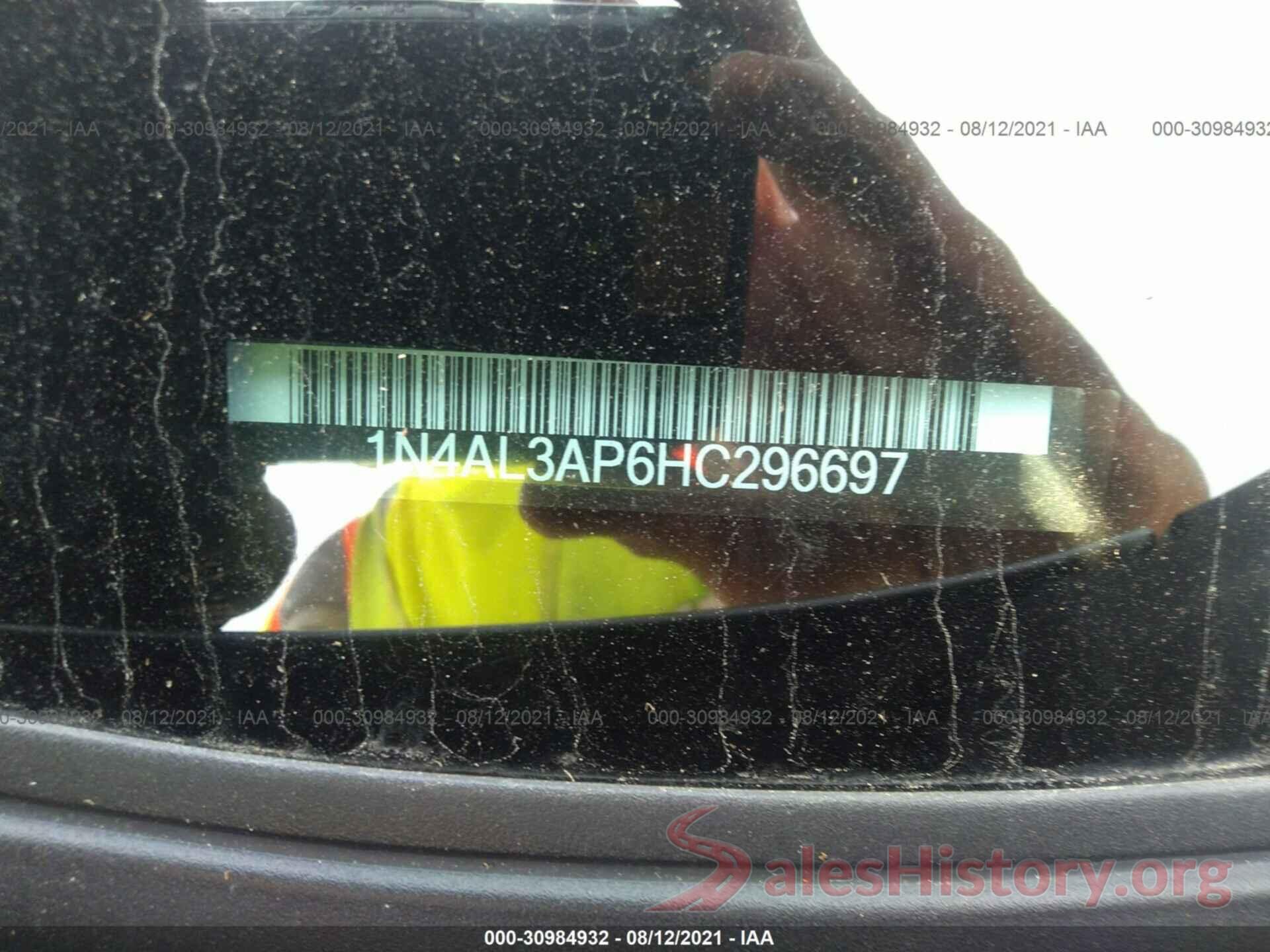 1N4AL3AP6HC296697 2017 NISSAN ALTIMA