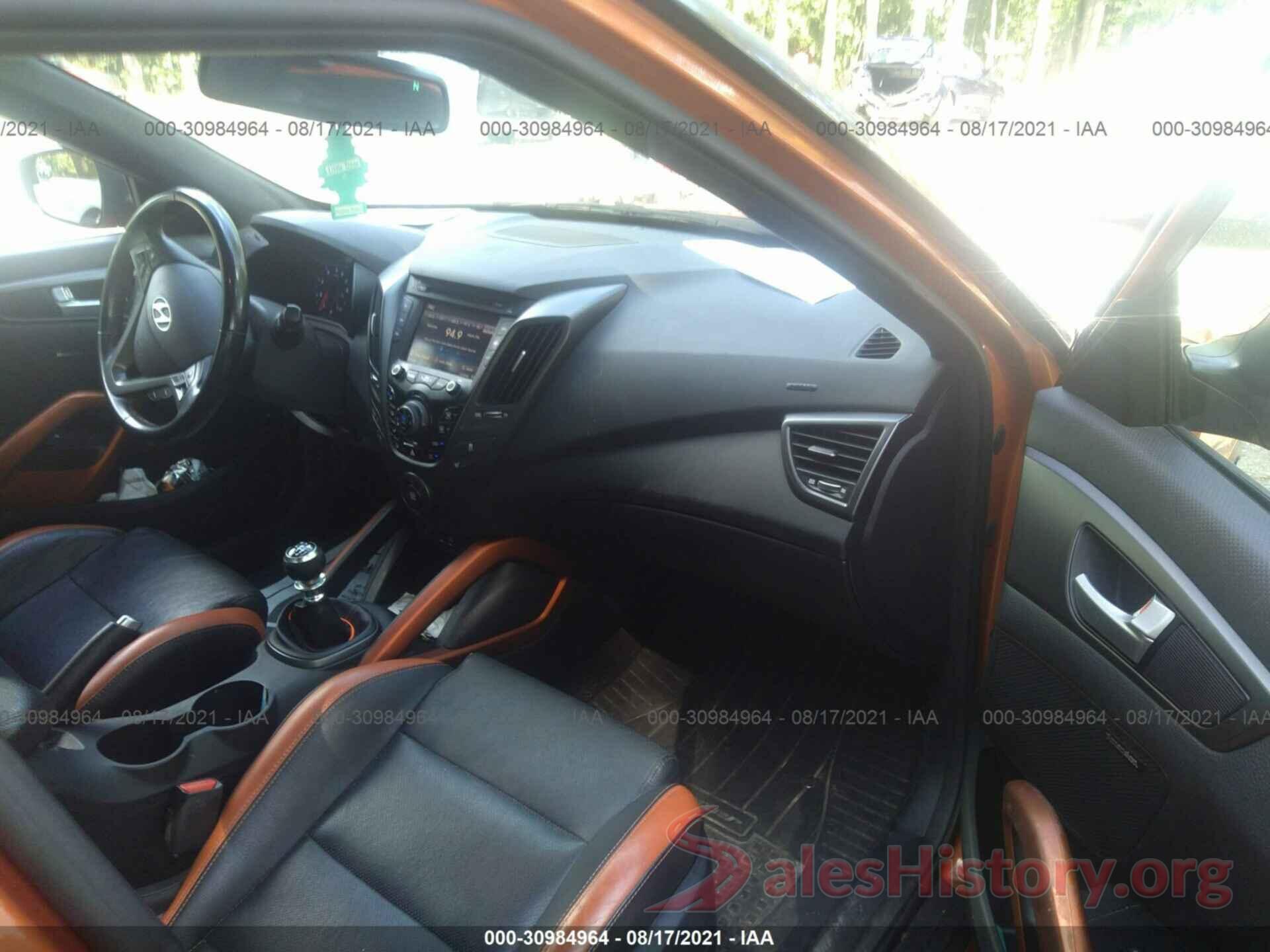 KMHTC6AEXGU280333 2016 HYUNDAI VELOSTER