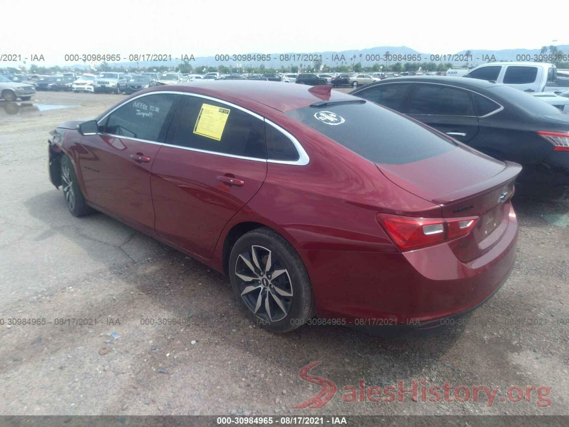 1G1ZD5ST5JF207944 2018 CHEVROLET MALIBU