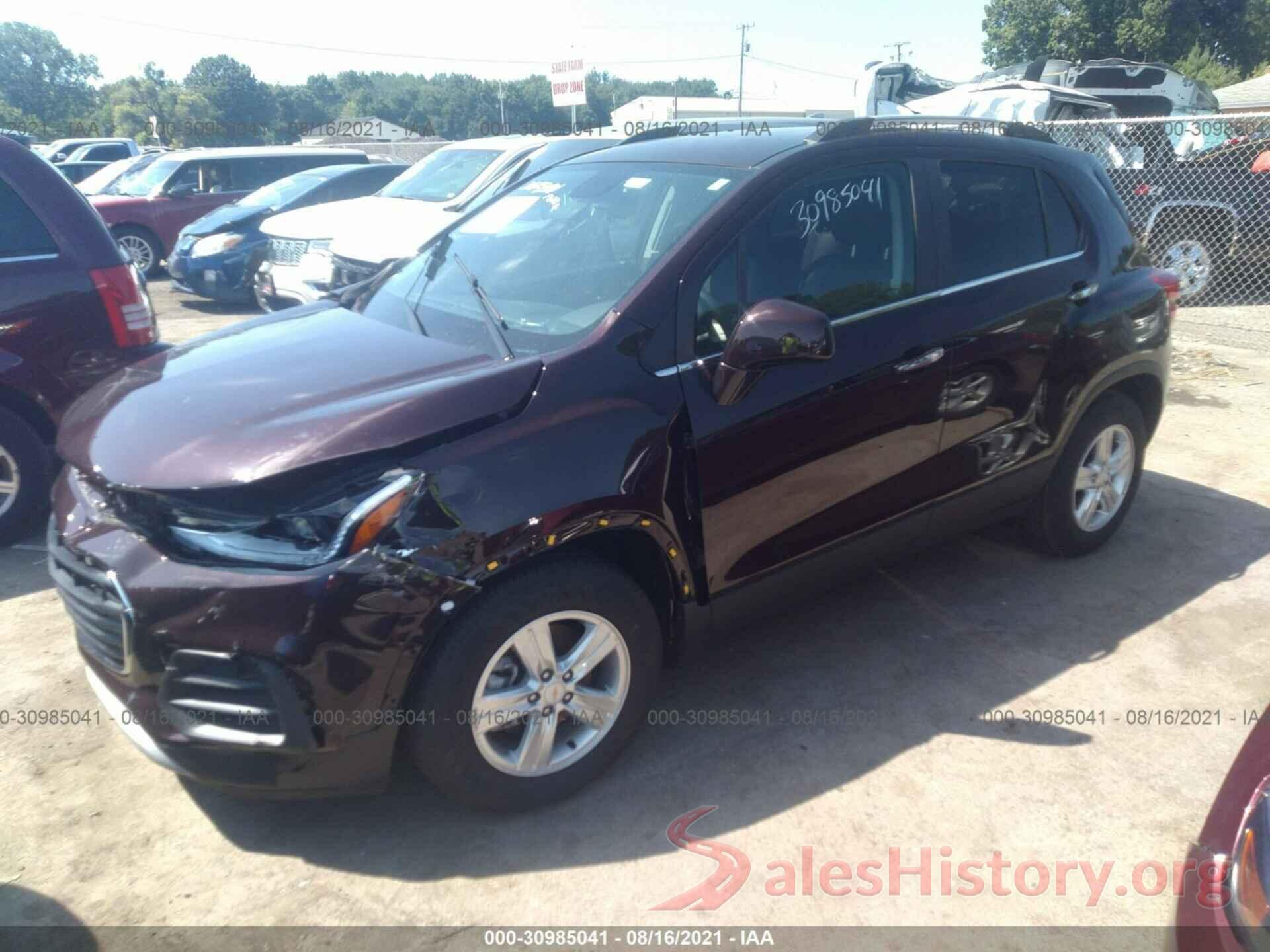 KL7CJLSB9LB347388 2020 CHEVROLET TRAX