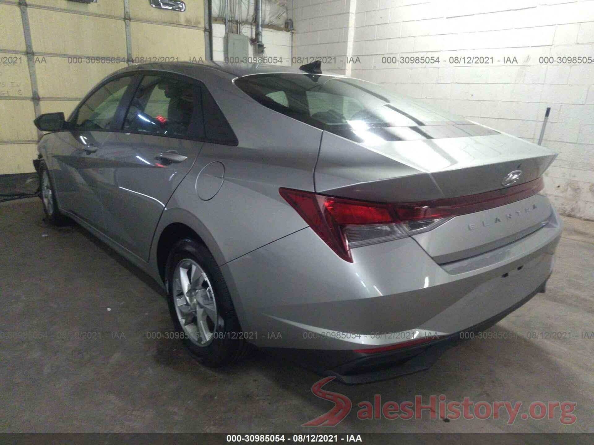 5NPLL4AG9MH014365 2021 HYUNDAI ELANTRA