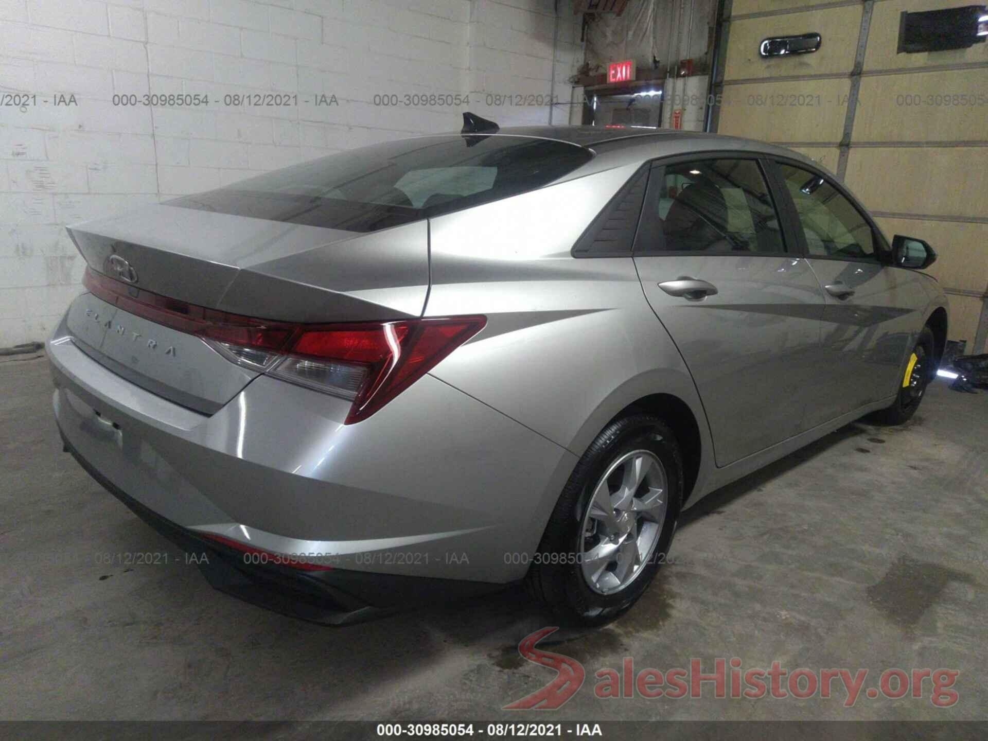 5NPLL4AG9MH014365 2021 HYUNDAI ELANTRA