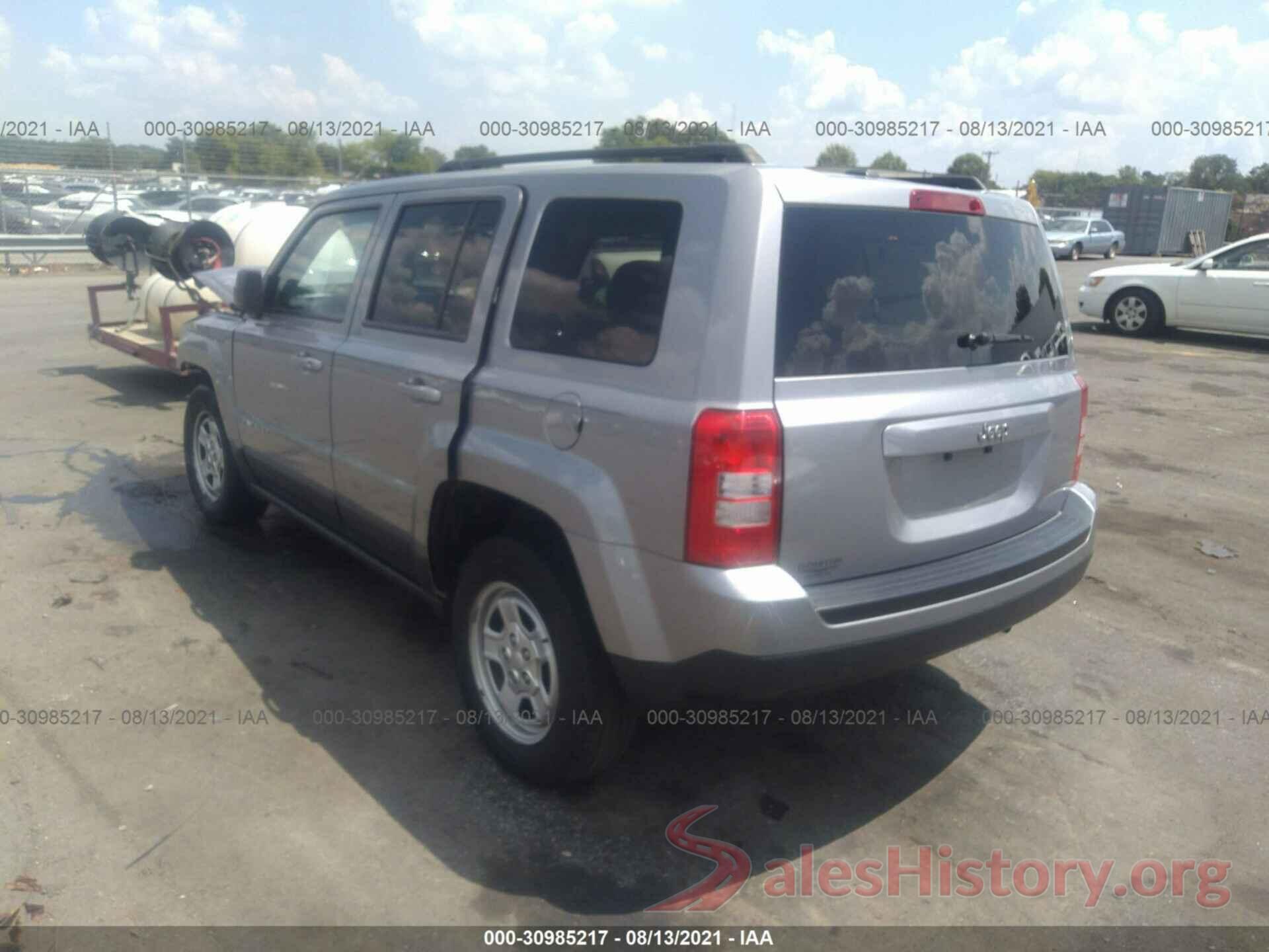 1C4NJPBB6GD790997 2016 JEEP PATRIOT