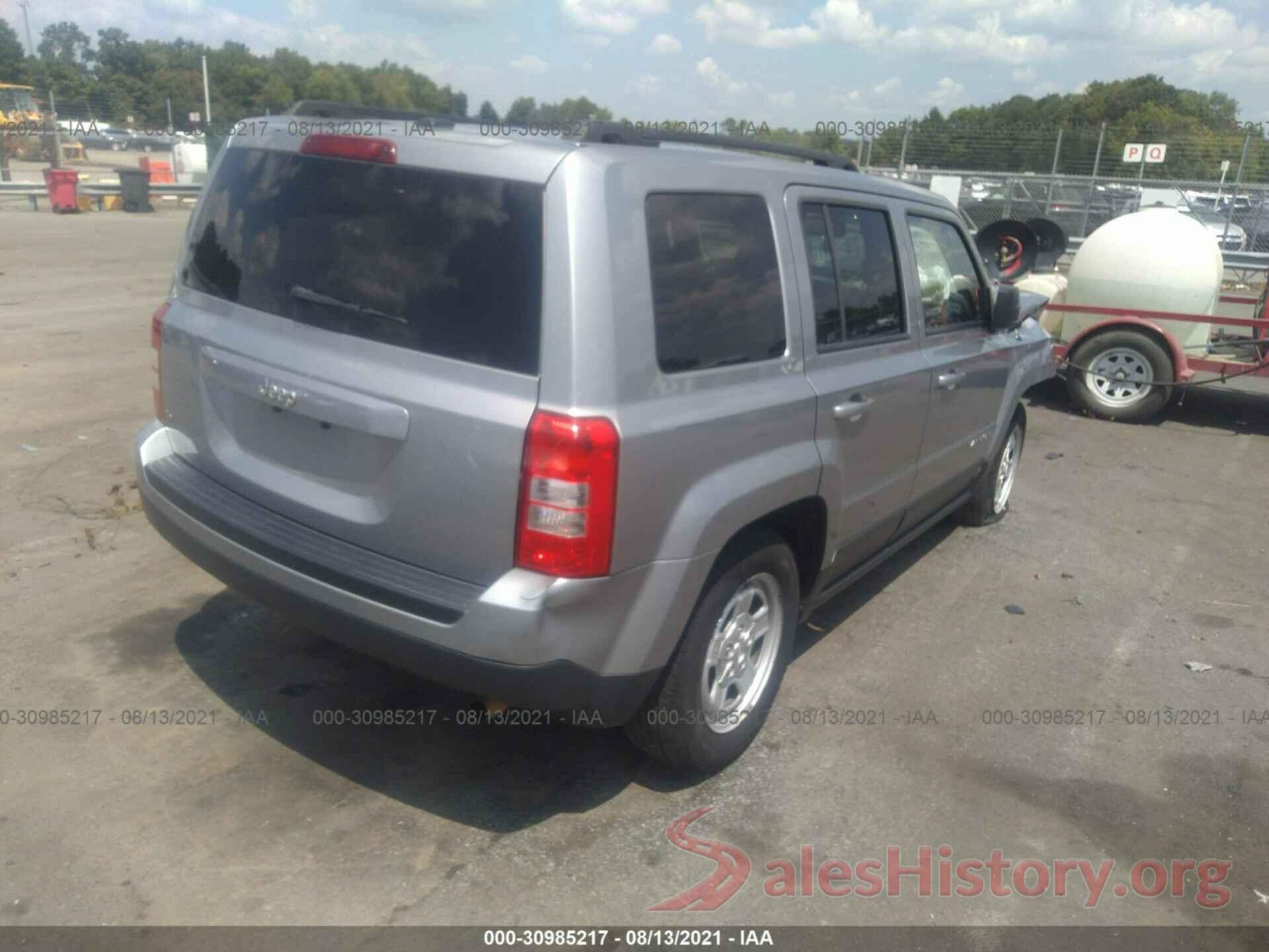 1C4NJPBB6GD790997 2016 JEEP PATRIOT