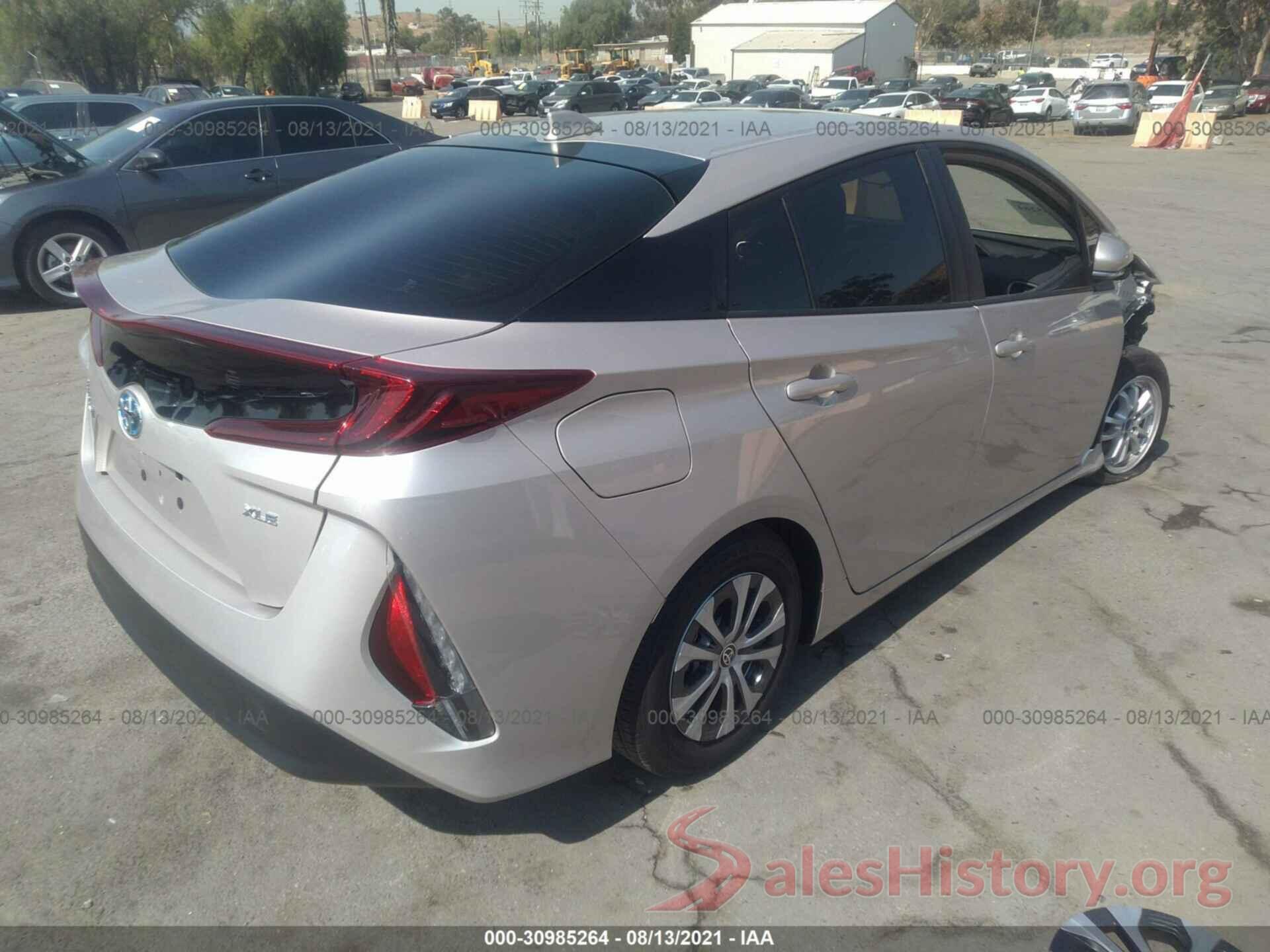 JTDKAMFP9M3189155 2021 TOYOTA PRIUS PRIME