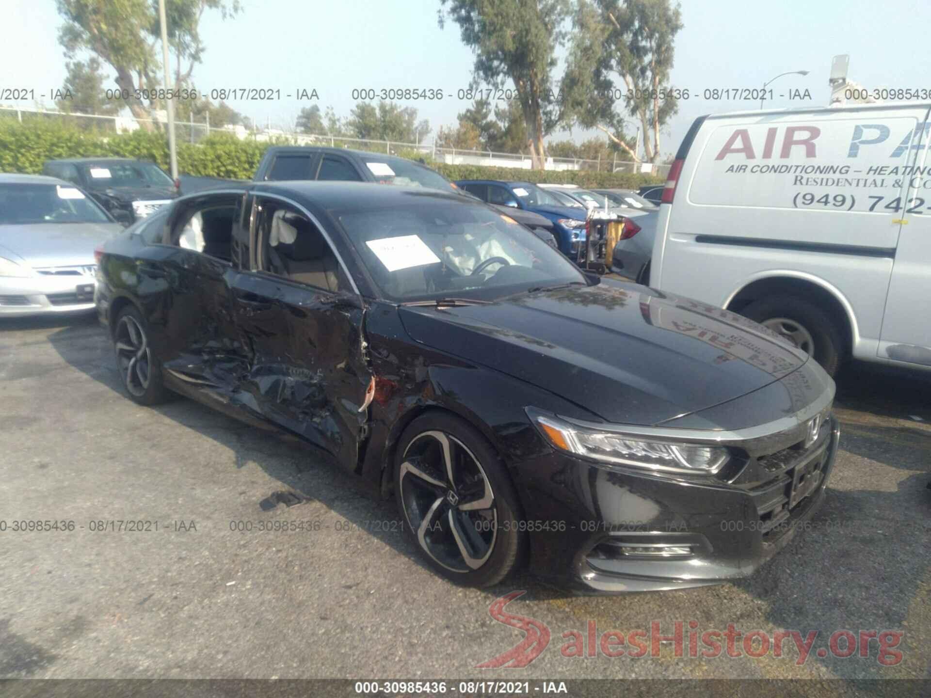 1HGCV1F34JA183311 2018 HONDA ACCORD SEDAN