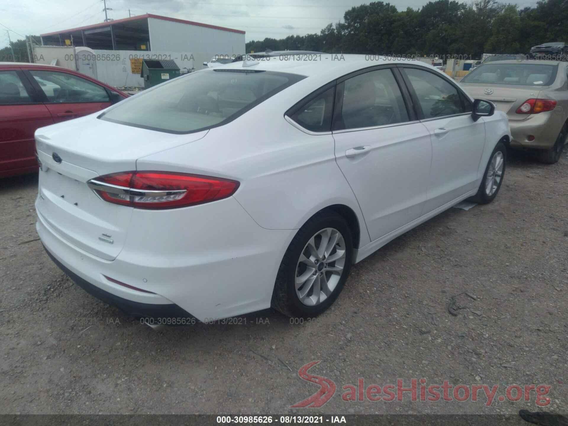 3FA6P0HD7KR218619 2019 FORD FUSION