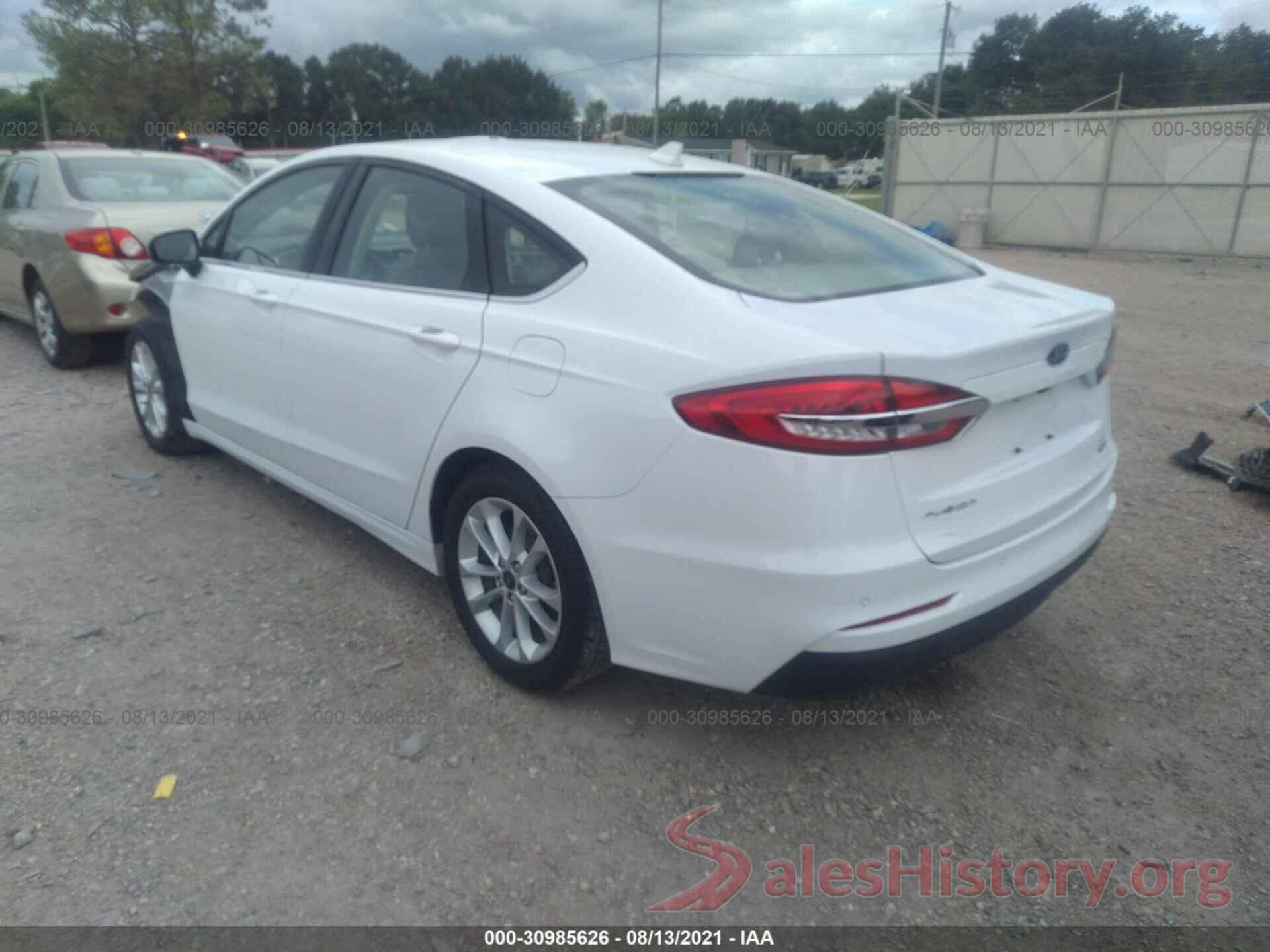 3FA6P0HD7KR218619 2019 FORD FUSION