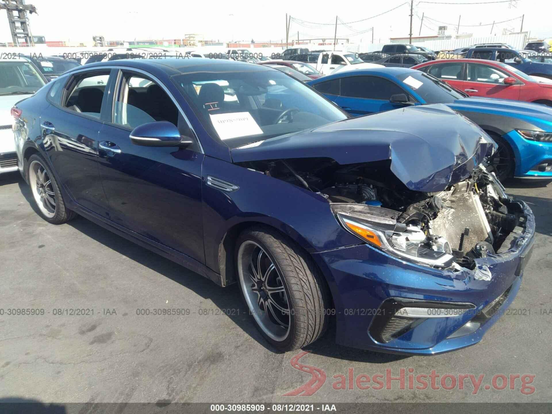 5XXGT4L35KG301934 2019 KIA OPTIMA