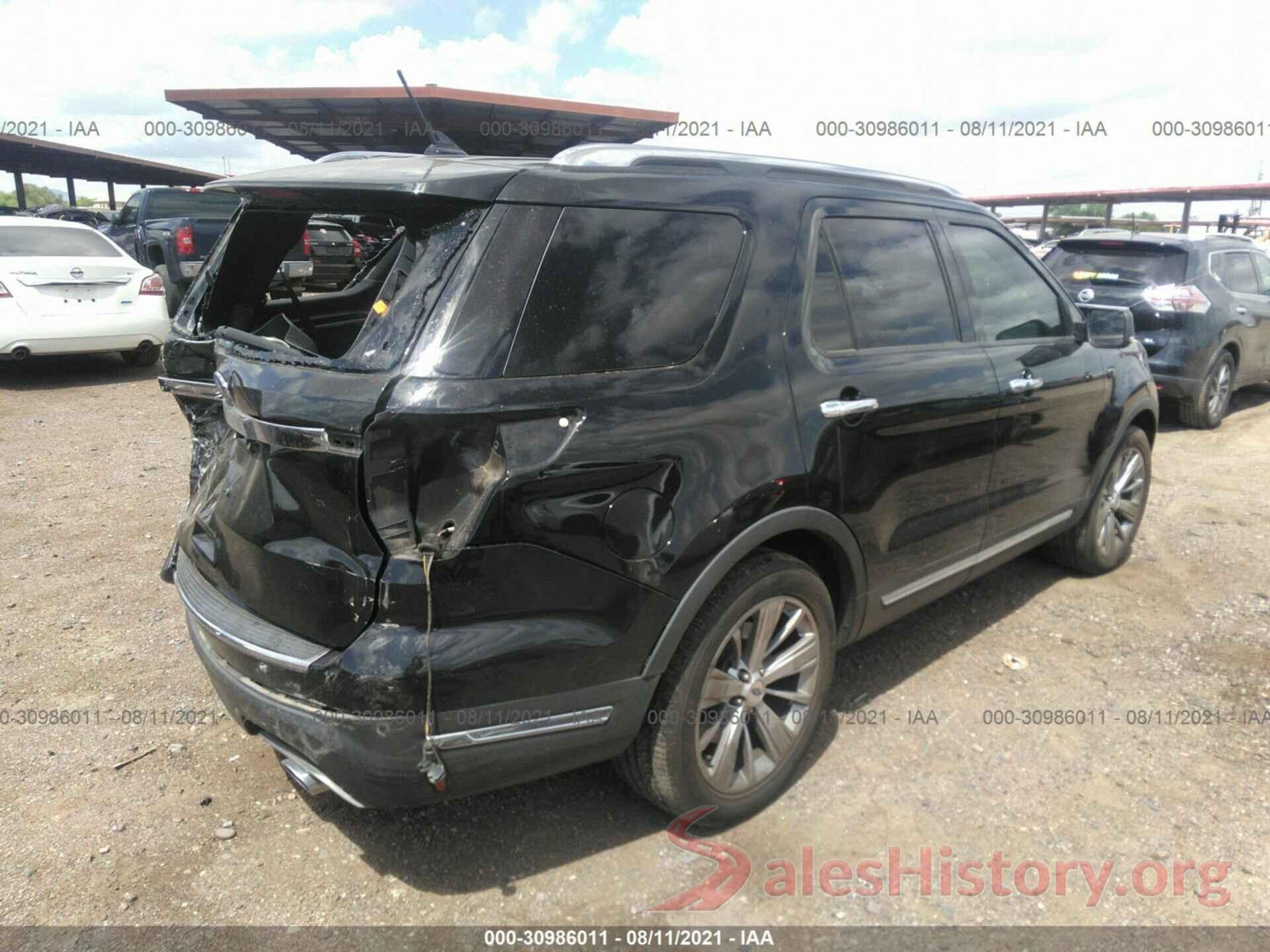 1FM5K7F89JGB67371 2018 FORD EXPLORER