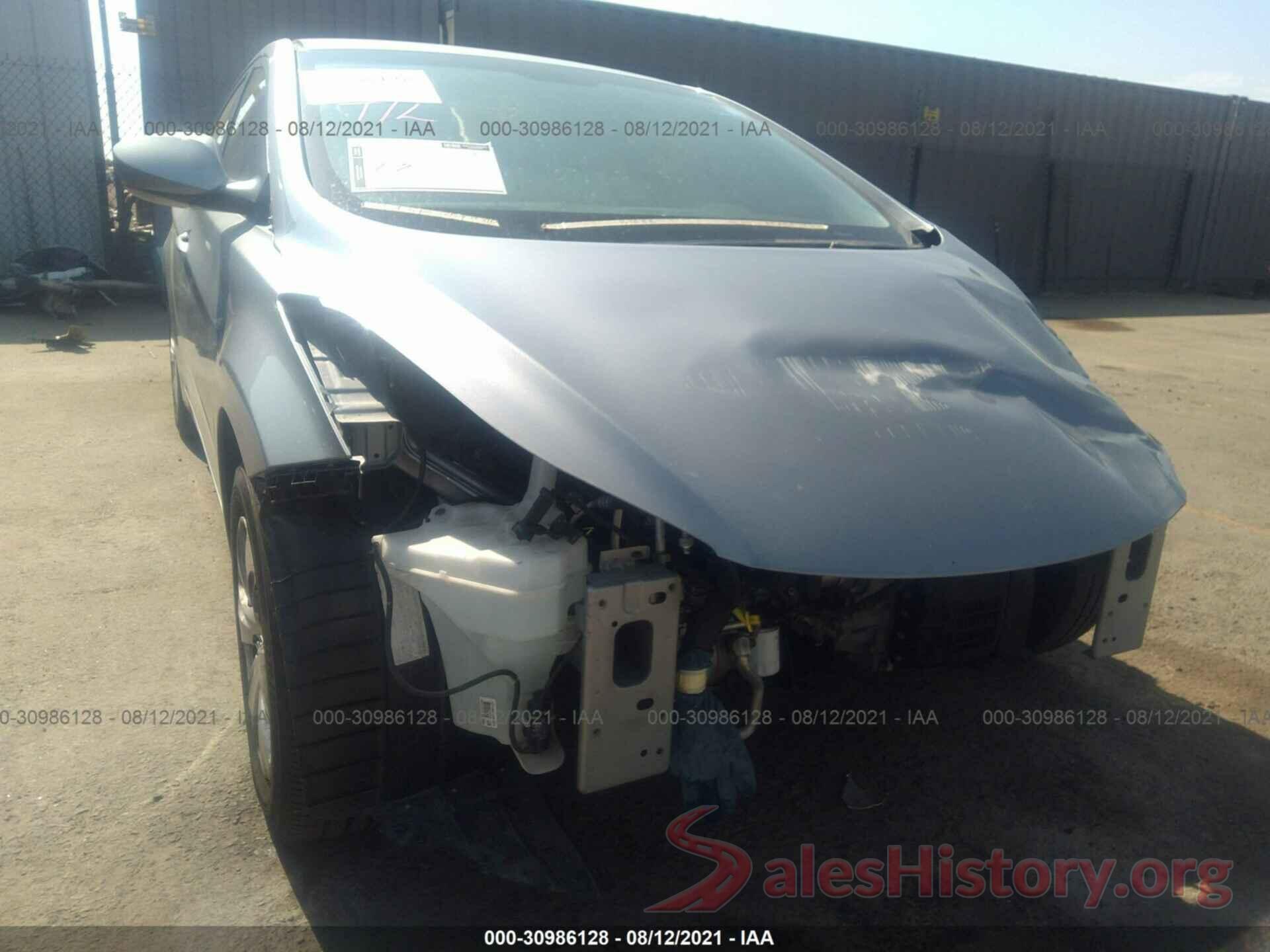 5NPDH4AE4GH755872 2016 HYUNDAI ELANTRA