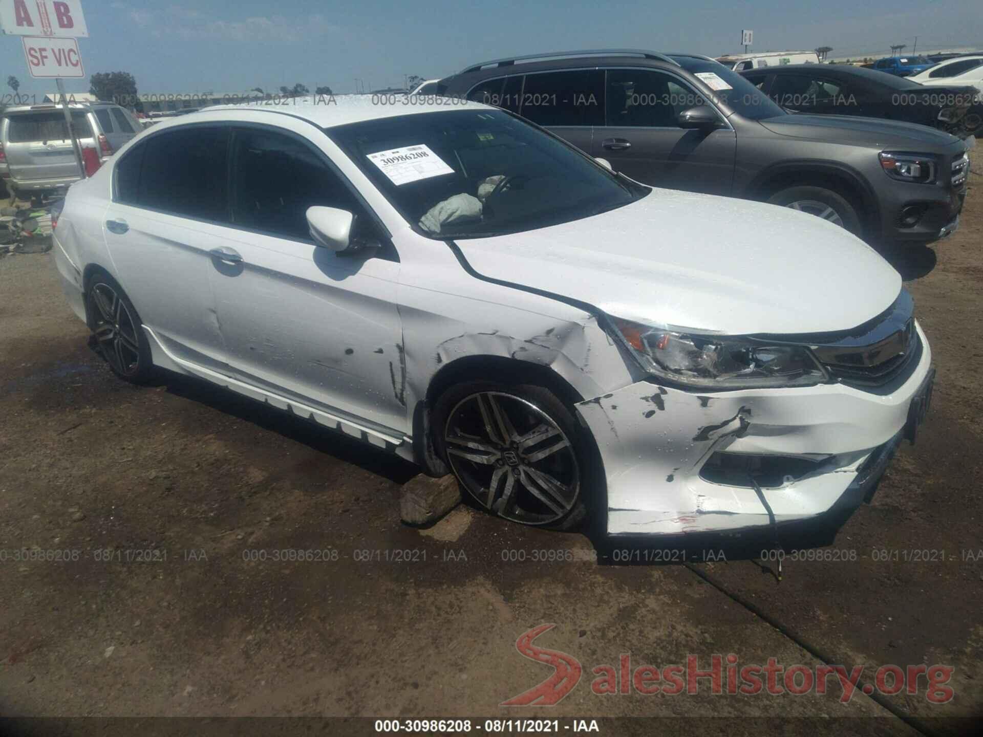 1HGCR2F58GA104789 2016 HONDA ACCORD SEDAN