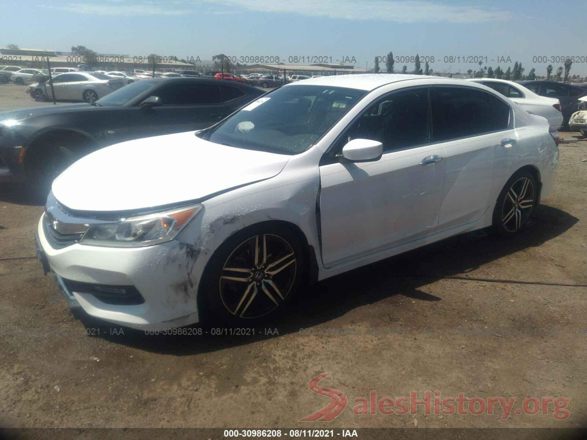 1HGCR2F58GA104789 2016 HONDA ACCORD SEDAN