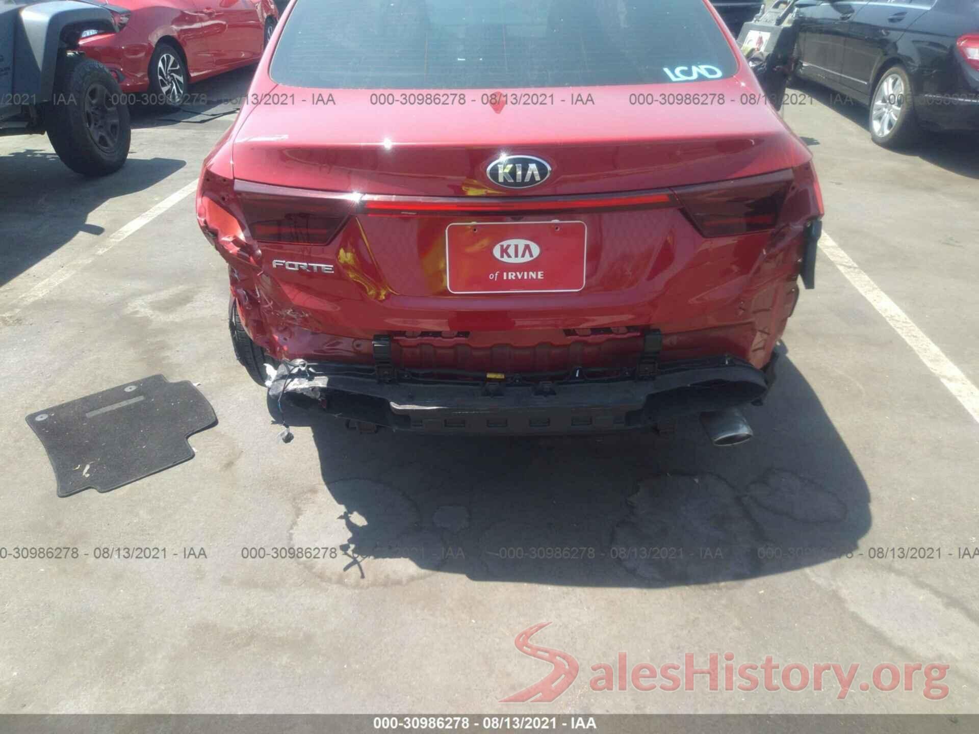 3KPF24AD9LE194844 2020 KIA FORTE