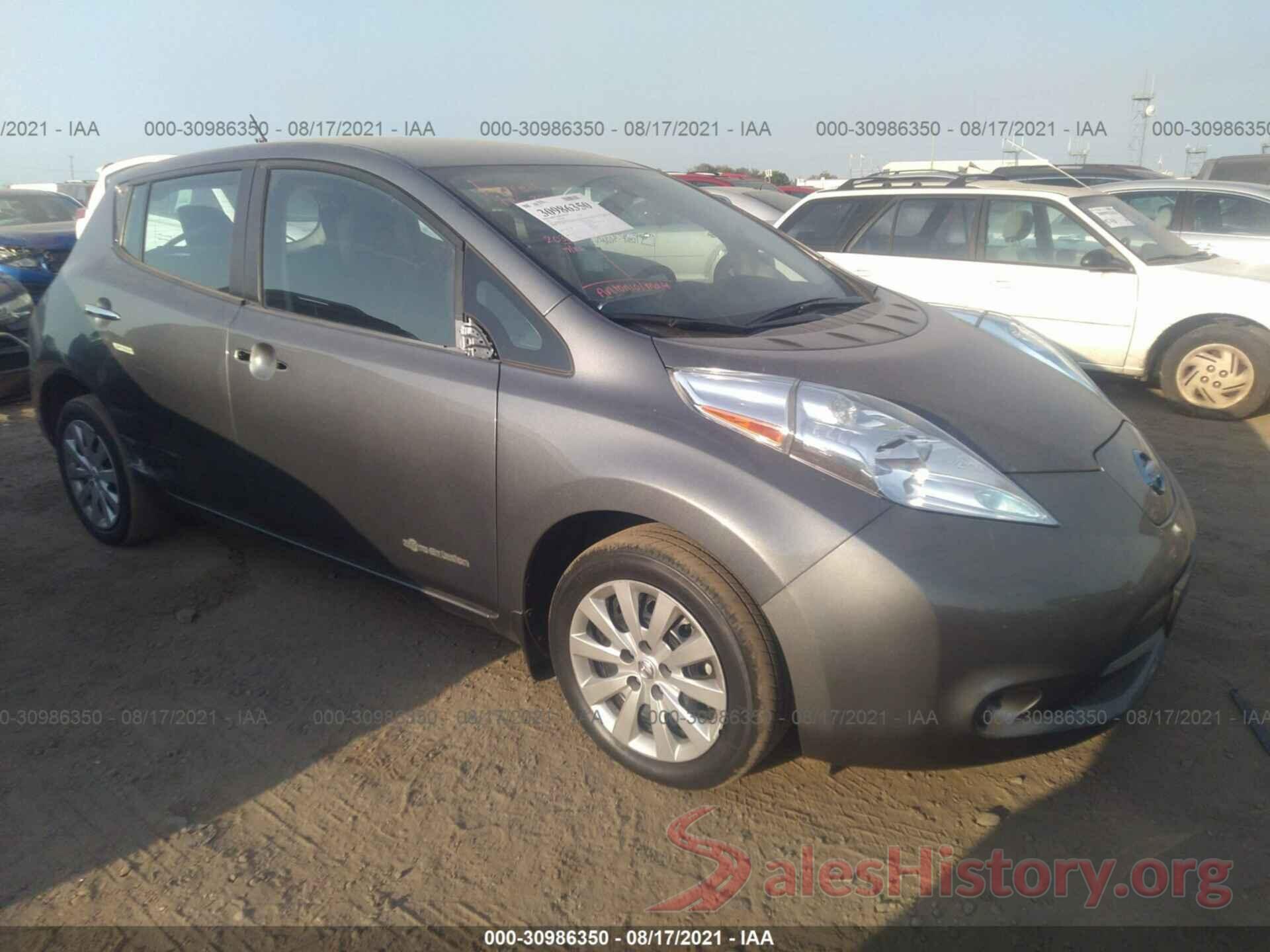 1N4BZ0CP6HC310418 2017 NISSAN LEAF