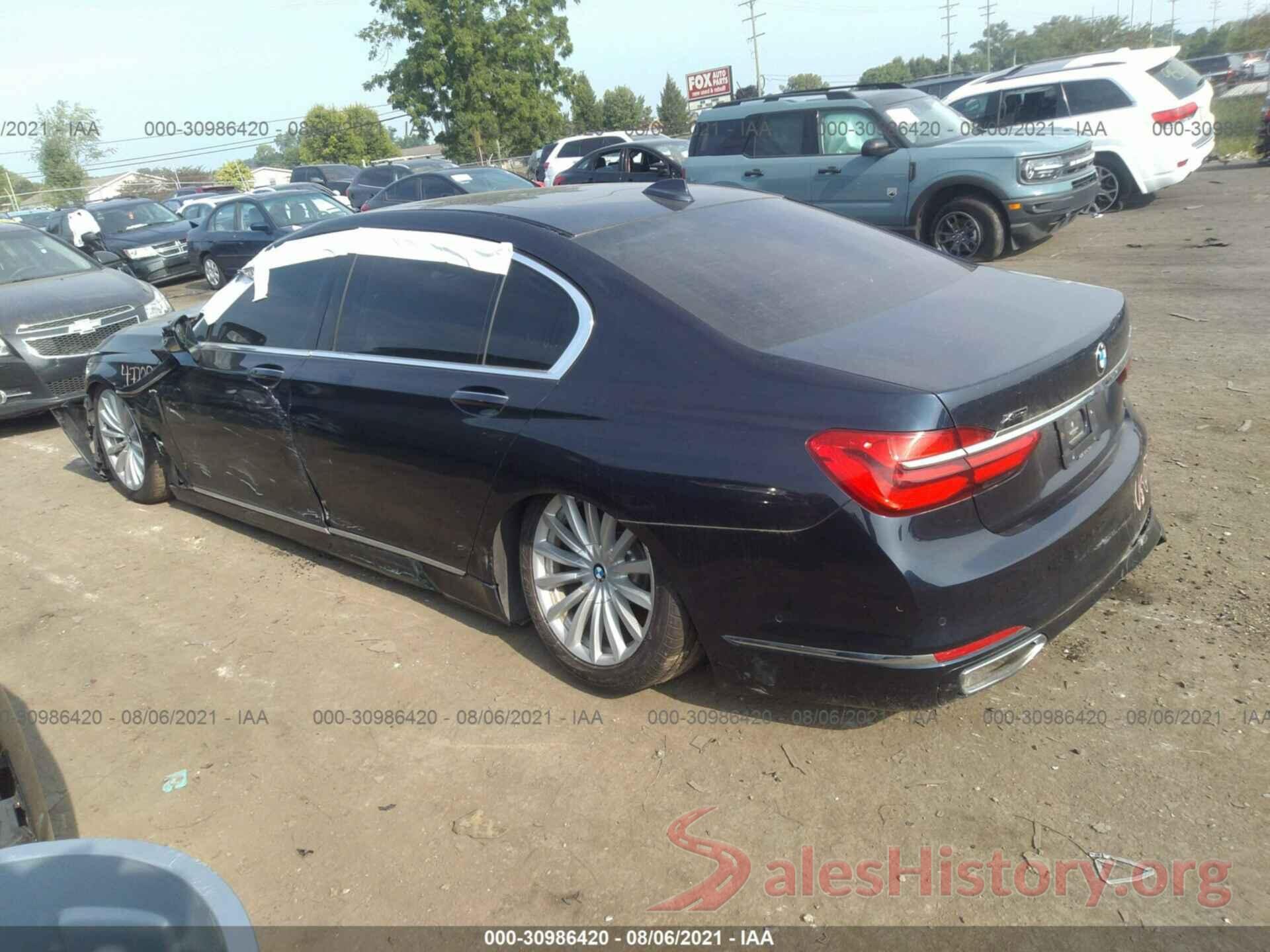 WBA7E4C36HGV23407 2017 BMW 7 SERIES