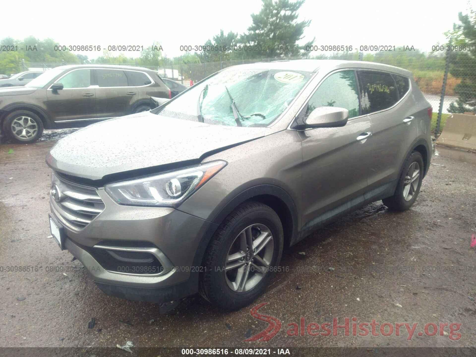 5NMZTDLB6HH037066 2017 HYUNDAI SANTA FE SPORT