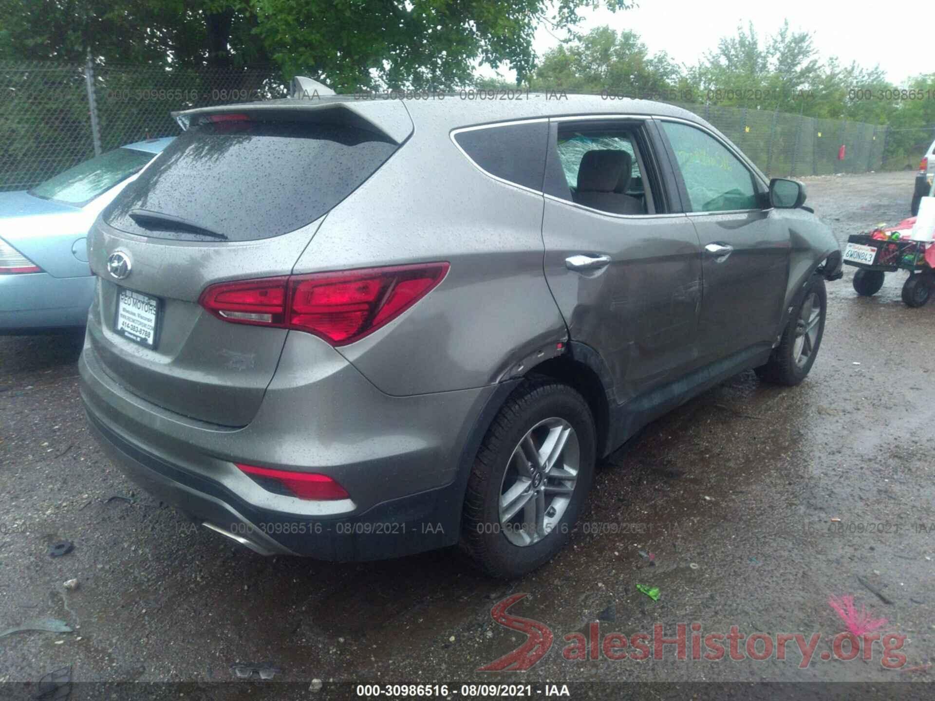 5NMZTDLB6HH037066 2017 HYUNDAI SANTA FE SPORT