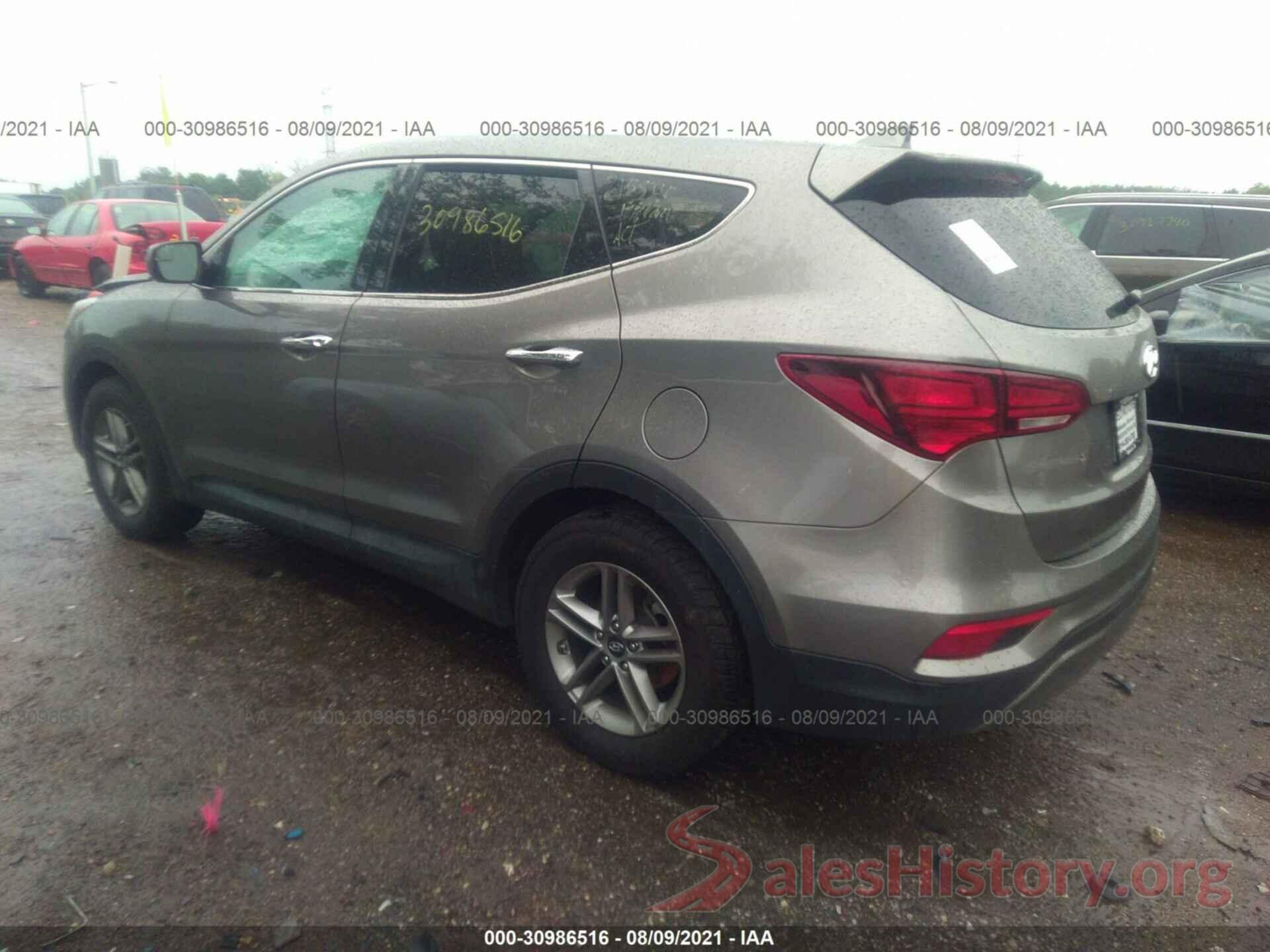 5NMZTDLB6HH037066 2017 HYUNDAI SANTA FE SPORT