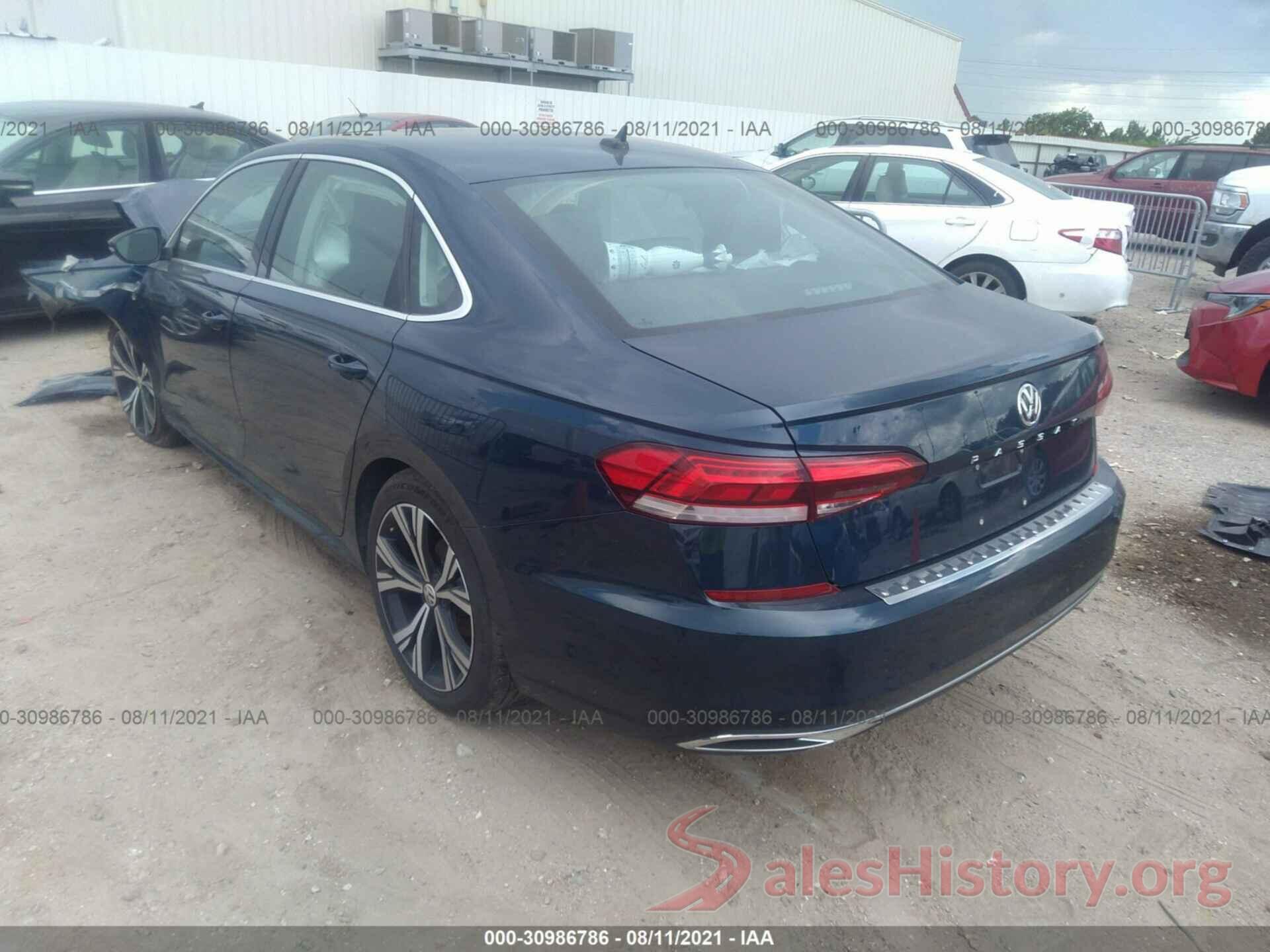 1VWSA7A30MC012383 2021 VOLKSWAGEN PASSAT