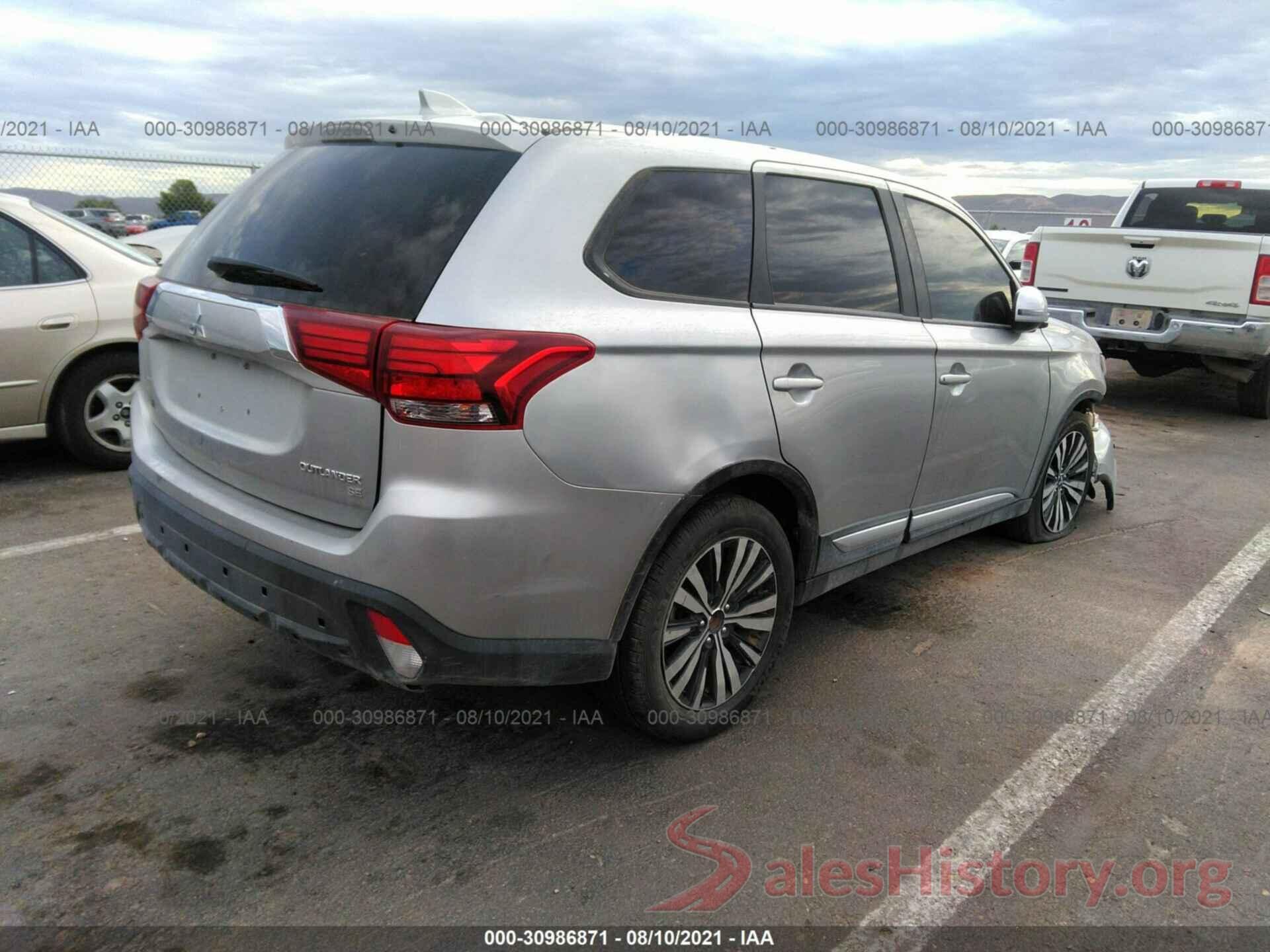 JA4AZ3A38KZ042543 2019 MITSUBISHI OUTLANDER