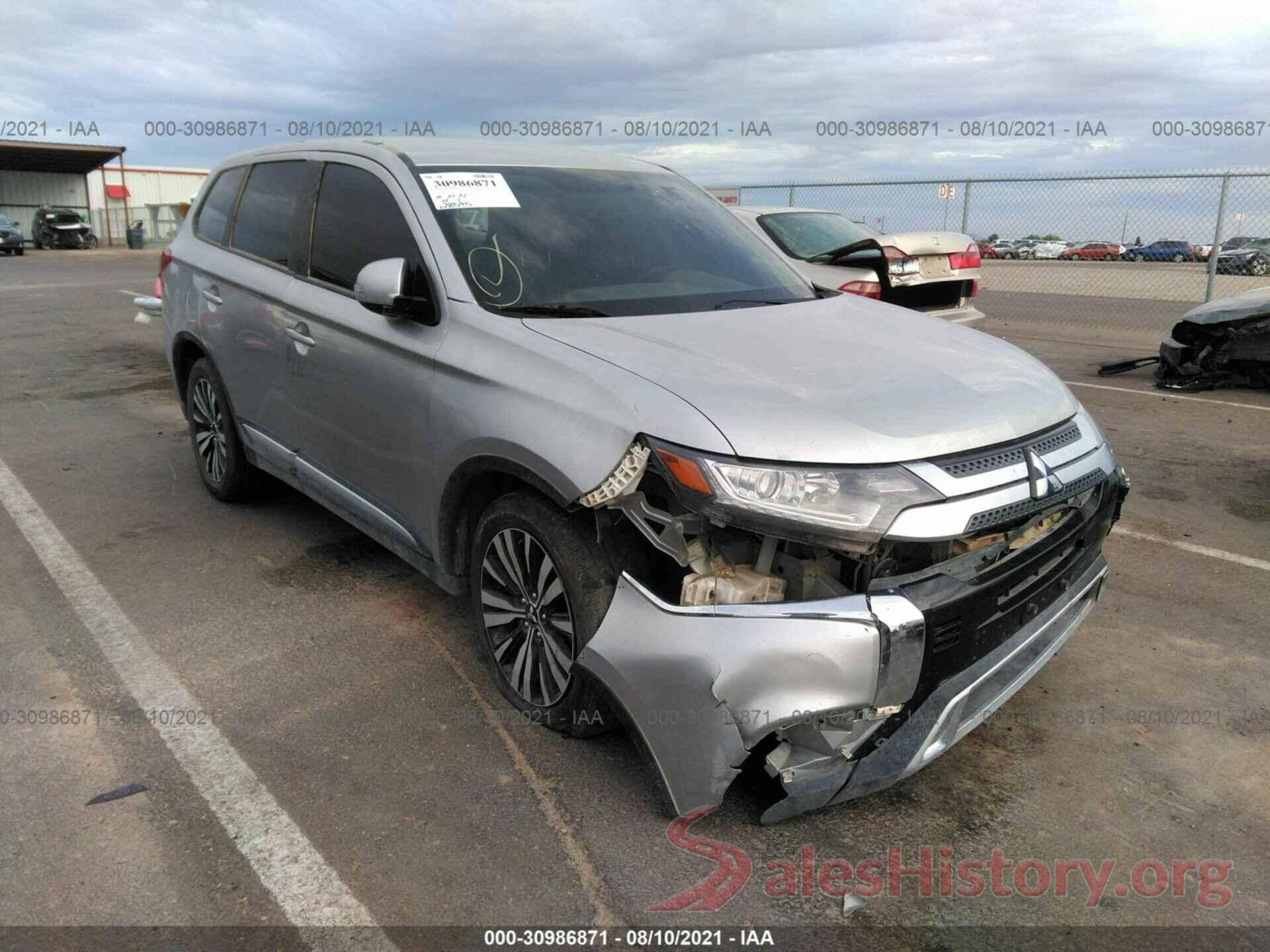 JA4AZ3A38KZ042543 2019 MITSUBISHI OUTLANDER