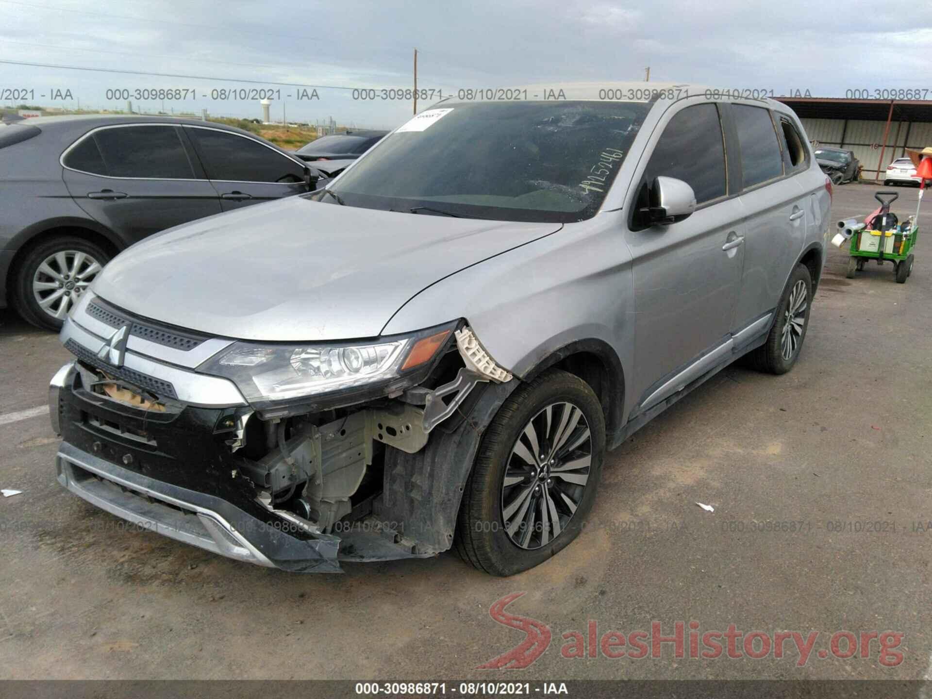 JA4AZ3A38KZ042543 2019 MITSUBISHI OUTLANDER